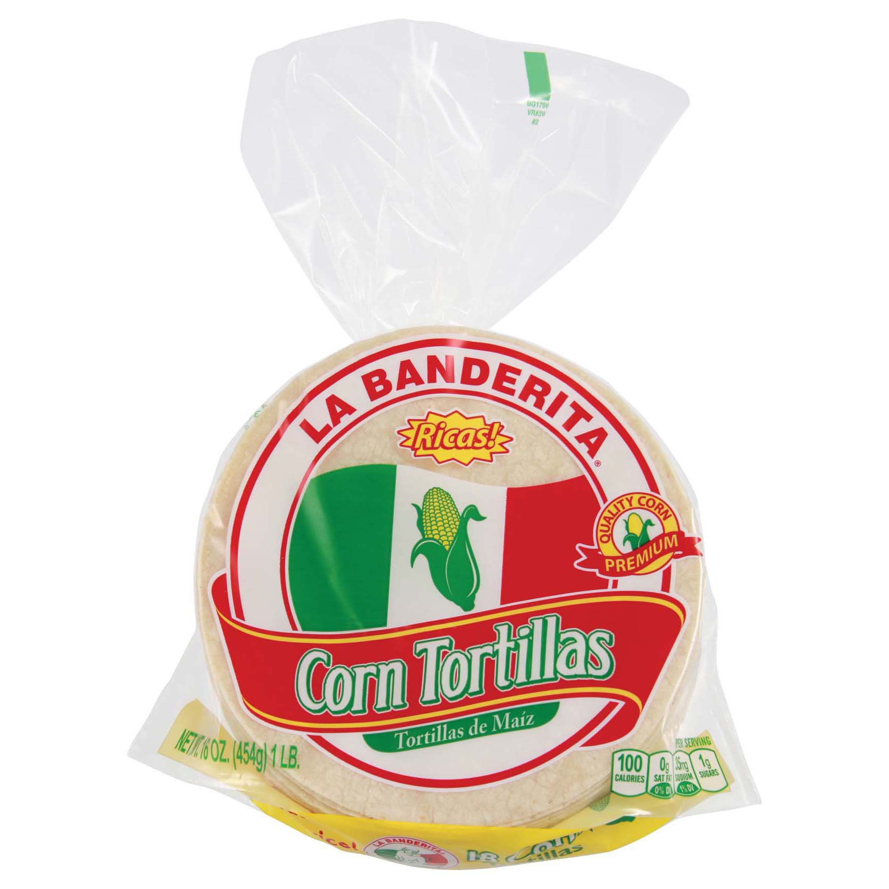 La Banderita White Corn Tortillas Shop Tortillas at HEB