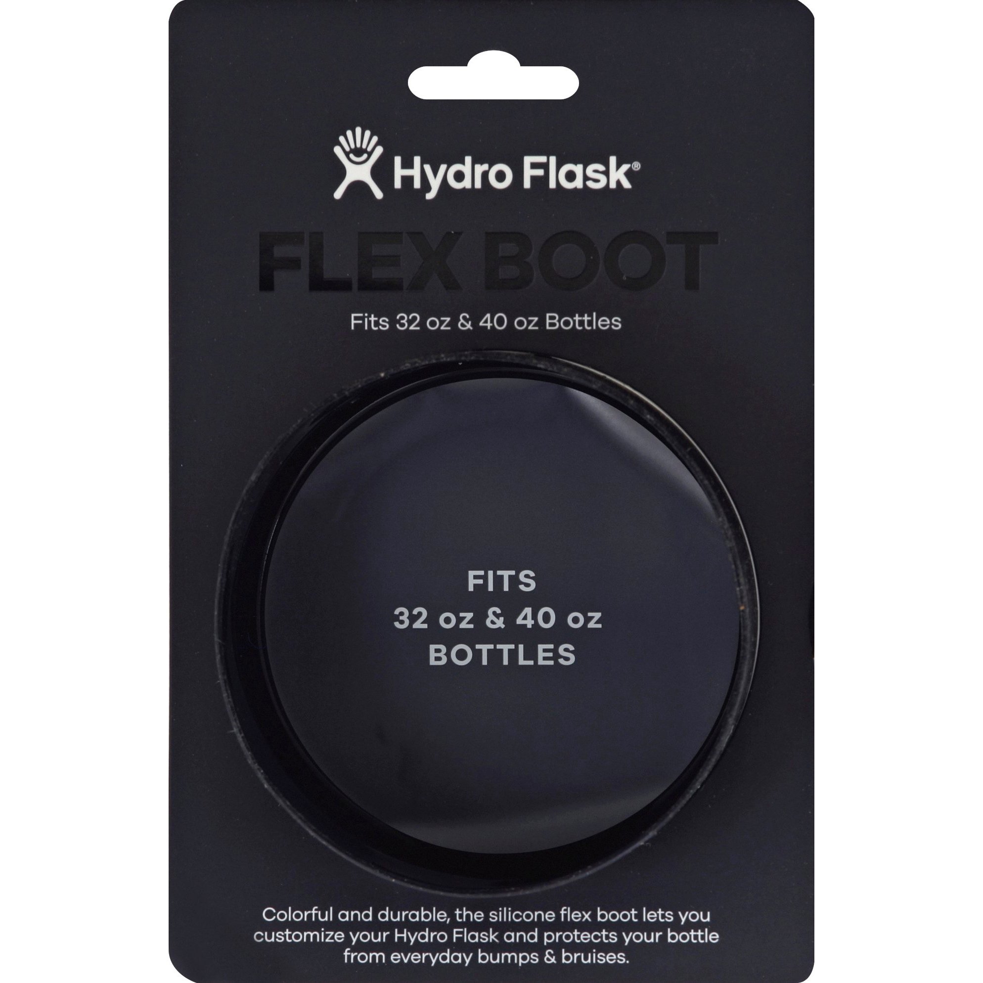 Hydro Flask Silicone Flex Bottle Boot - Black