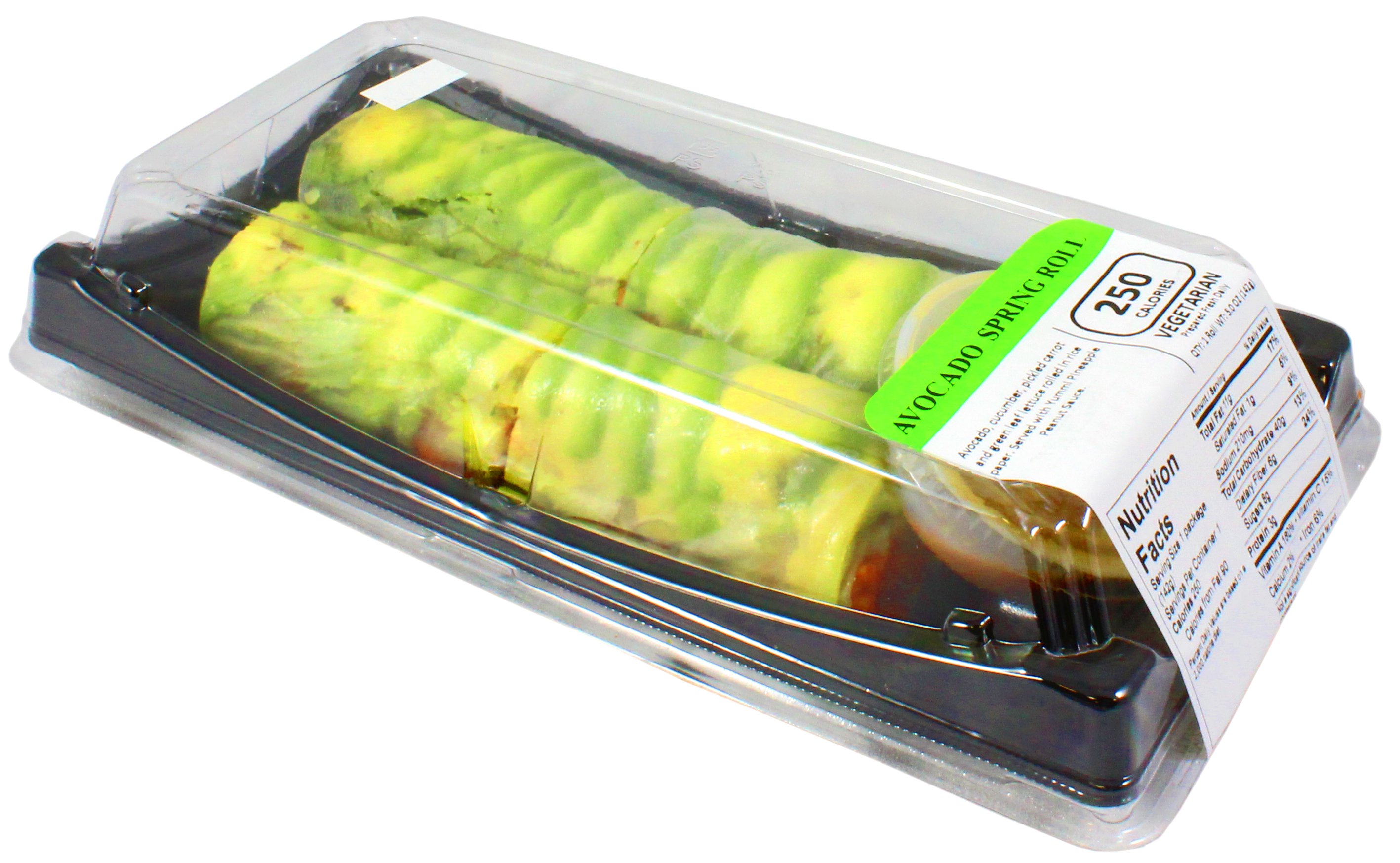 Yummi Sushi Avocado Spring Roll, 8.5 oz | Central Market - Really Into Food