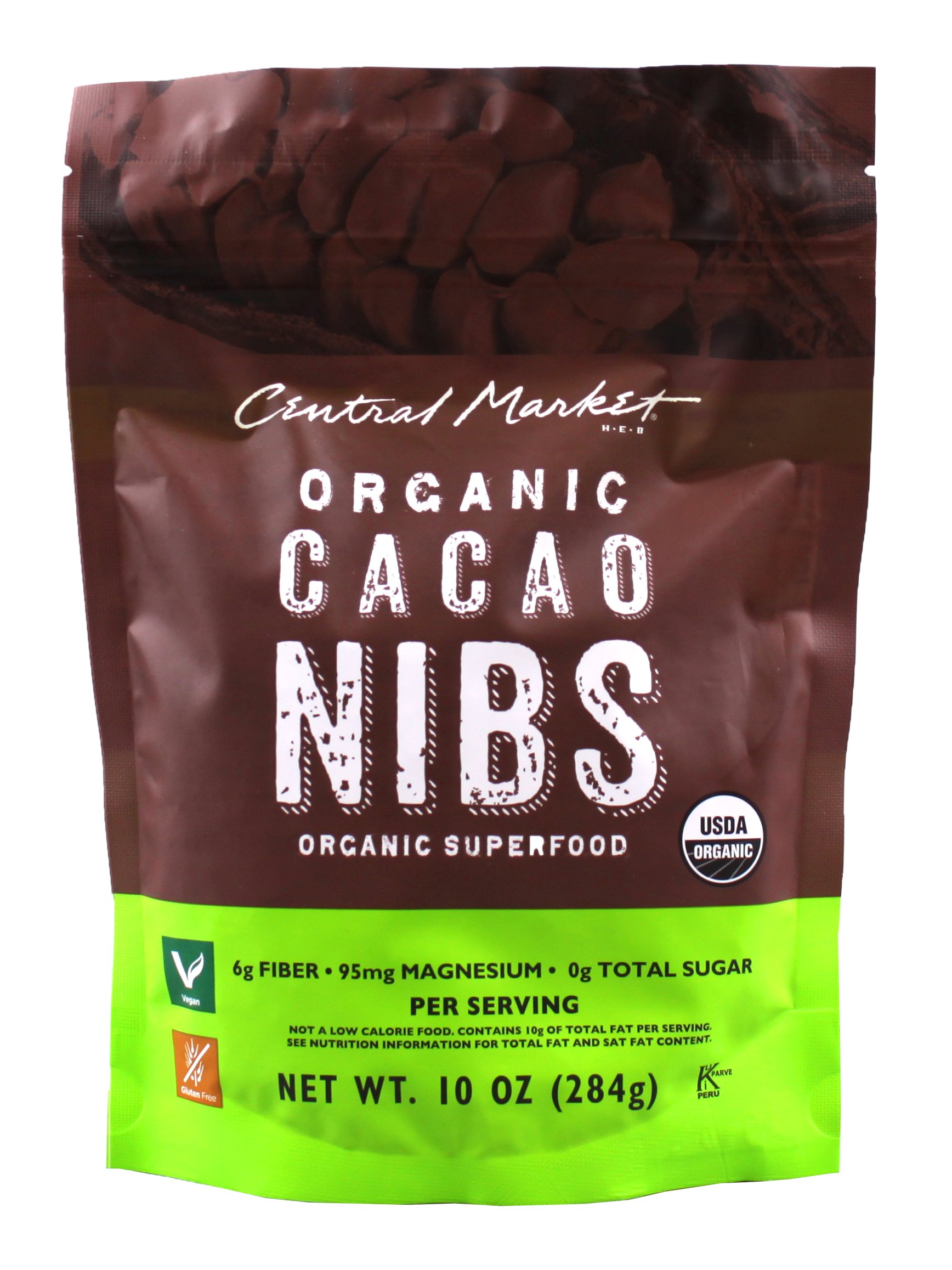 Central Market Organic Cacao Nibs Shop Diet & Fitness at HEB