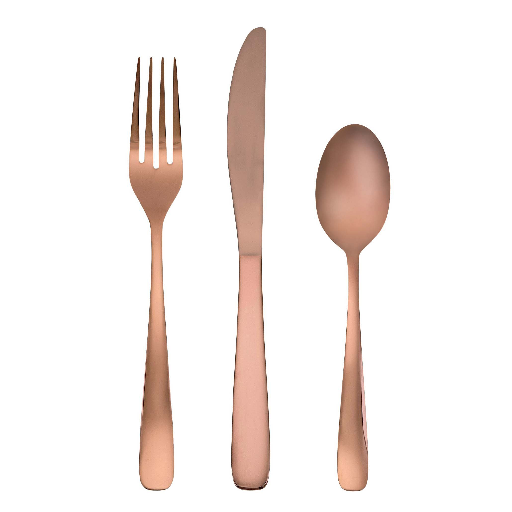 Cambridge Bourne Copper Dinner Fork Shop Flatware at HEB