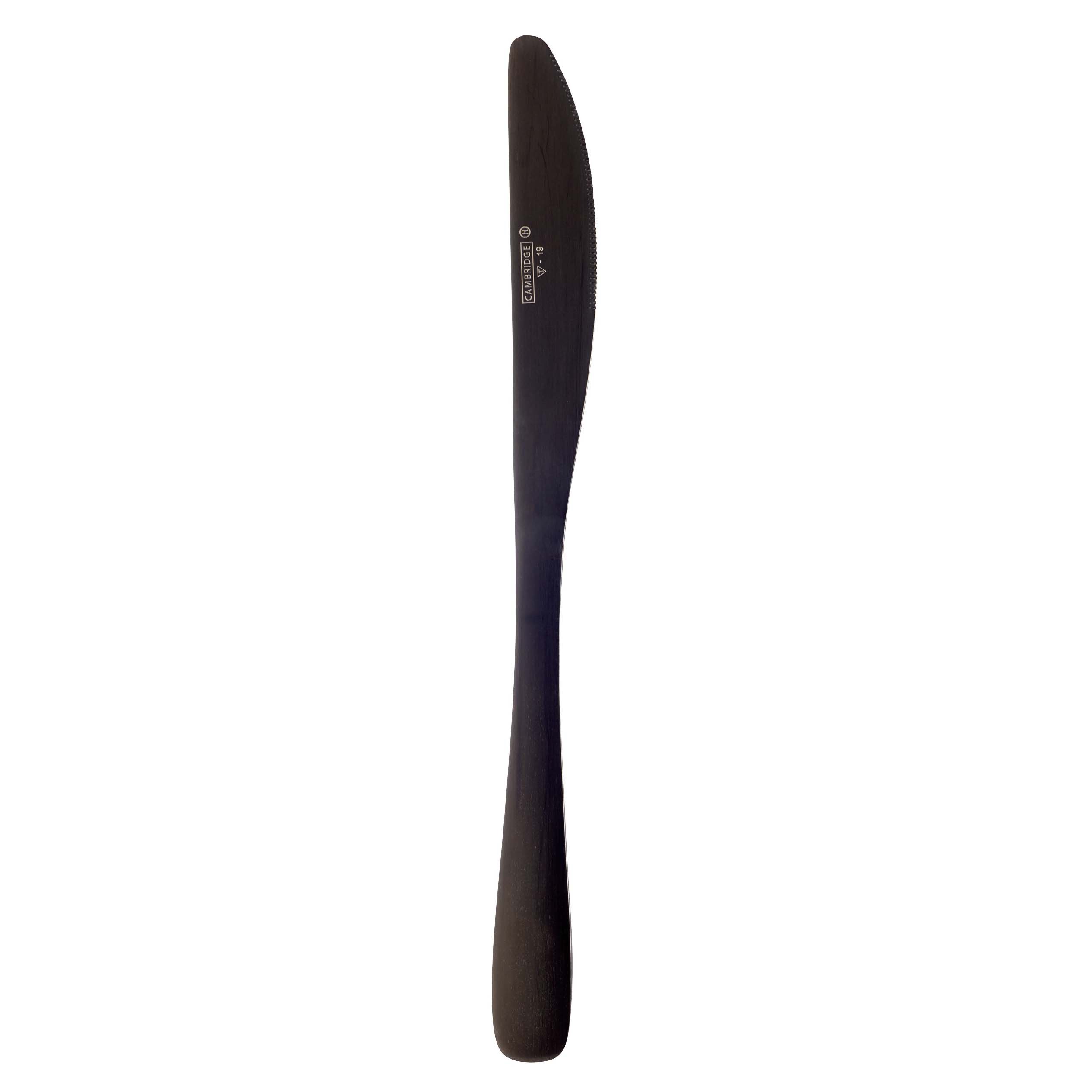 Cambridge Bourne Black Satin Dinner Knife - Shop Flatware at H-E-B