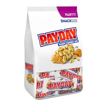 Payday Peanut Caramel Snack Size Candy - Party Pack
