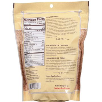 Bob's Red Mill Premium Whole Ground Flaxseed Meal, 1 lb