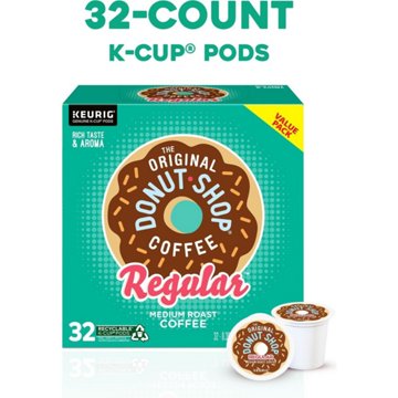 The Original Donut Shop Regular Medium Roast Single Serve Coffee K Cups Value Pack