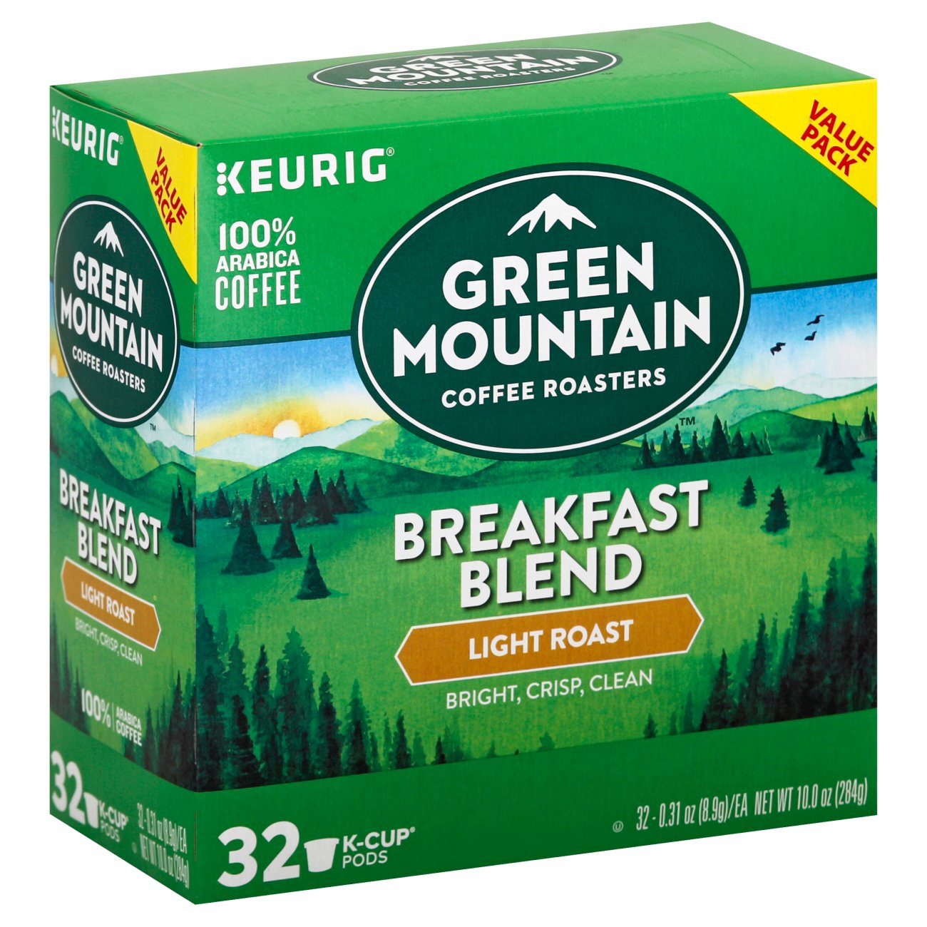 Green mountain breakfast 2025 blend k cups