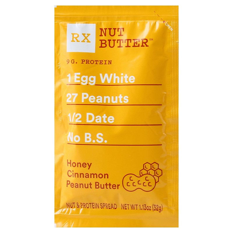 Rx Nut Butter Honey Cinnamon Peanut Butter Shop Peanut Butter At H E B