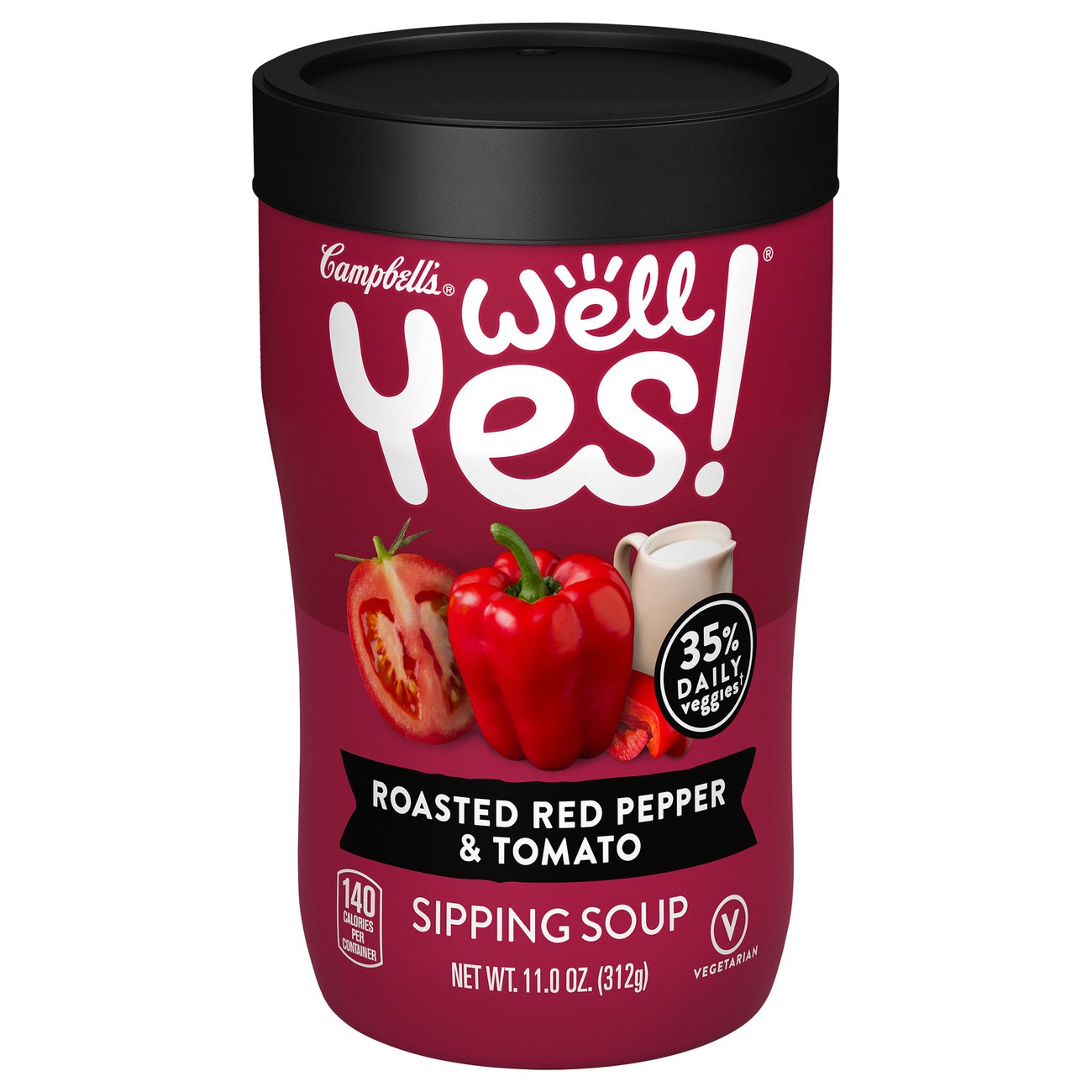 Campbell's Well Yes! Roasted Red Pepper & Tomato Sipping Soup - Shop ...