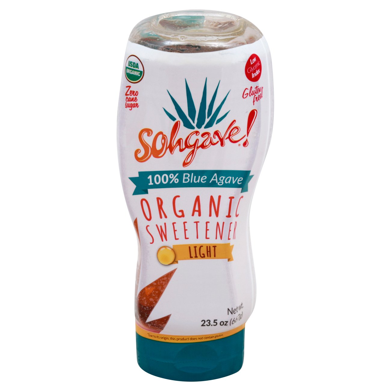 Sohgave! Light Organic Blue Agave Sweetener Shop Sugar Substitutes at