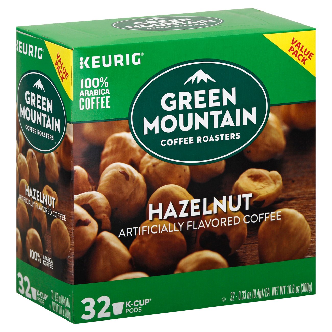 Green Mountain Coffee Hazelnut Single Serve Coffee K Cups ...