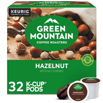 Green Mountain Coffee Hazelnut Single Serve Coffee K Cups