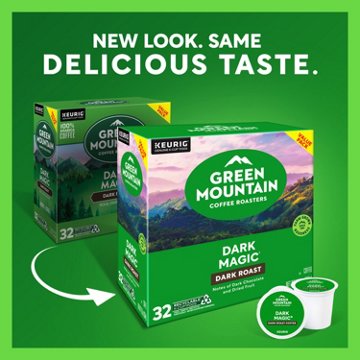 Green Mountain Coffee Dark Magic Dark Roast Single Serve Coffee K Cups