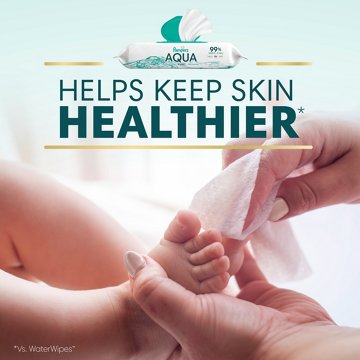 Pampers Aqua Pure Baby Wipes 6 pk, 336 ct