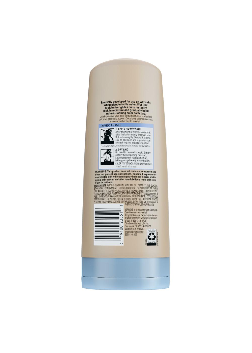 Jergens Natural Glow + Firming Inshower Self Tanner Lotion Medium to