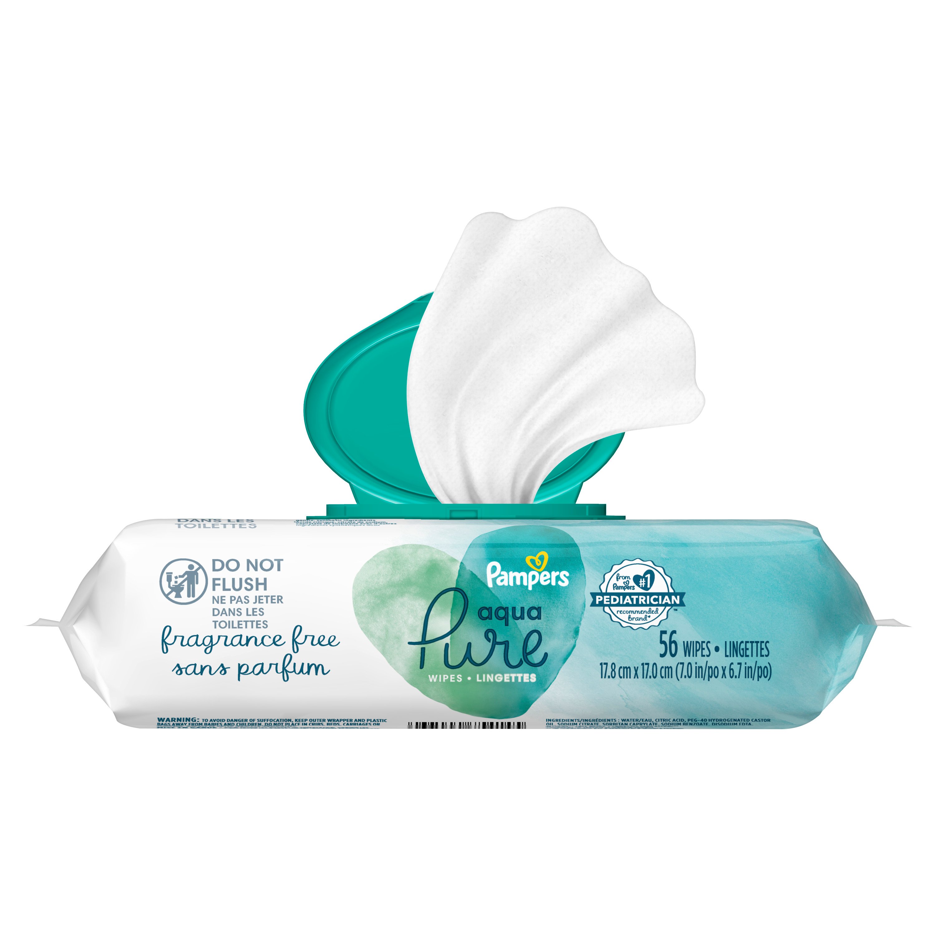 aqua pure wipes