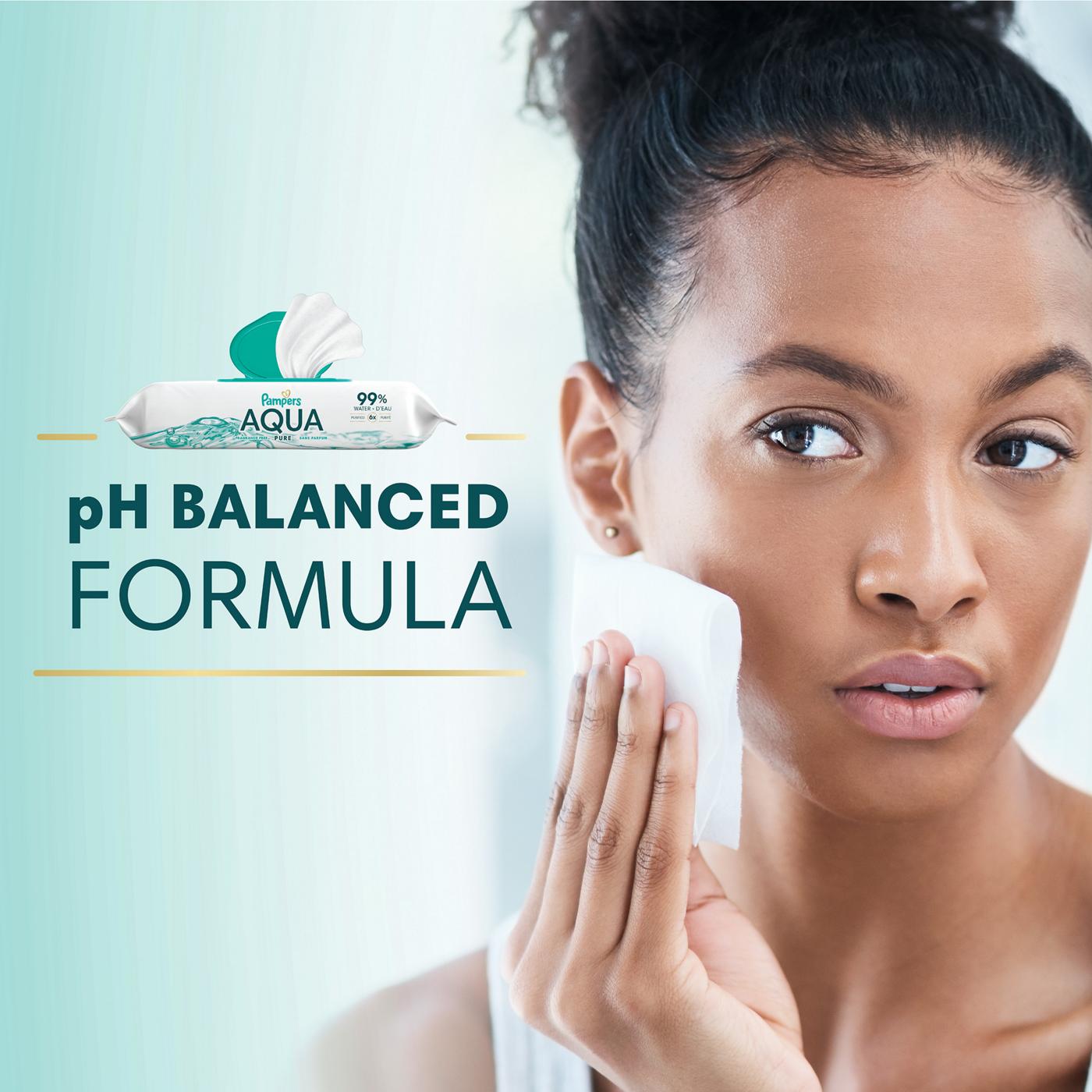 Pampers Aqua Pure Sensitive Baby Wipes, 1 pk; image 7 of 10