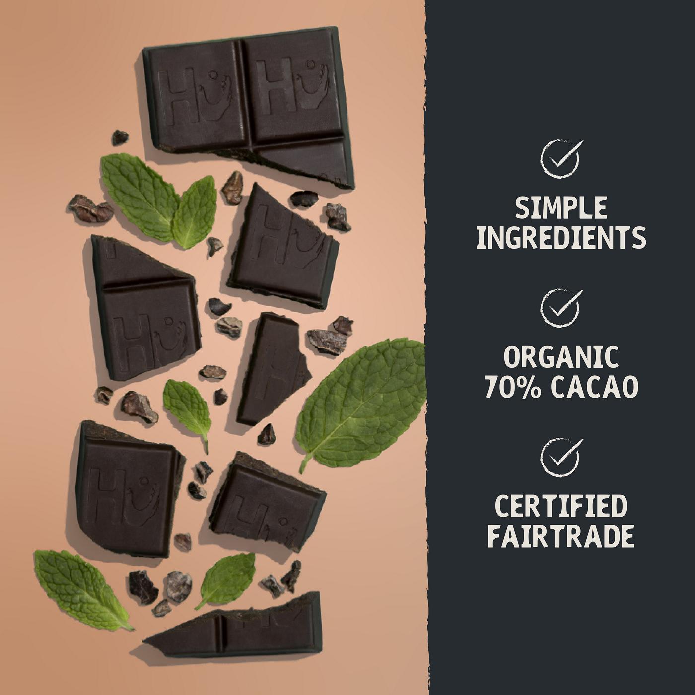 Hu Organic Crunchy Mint Dark Chocolate Bar; image 5 of 9