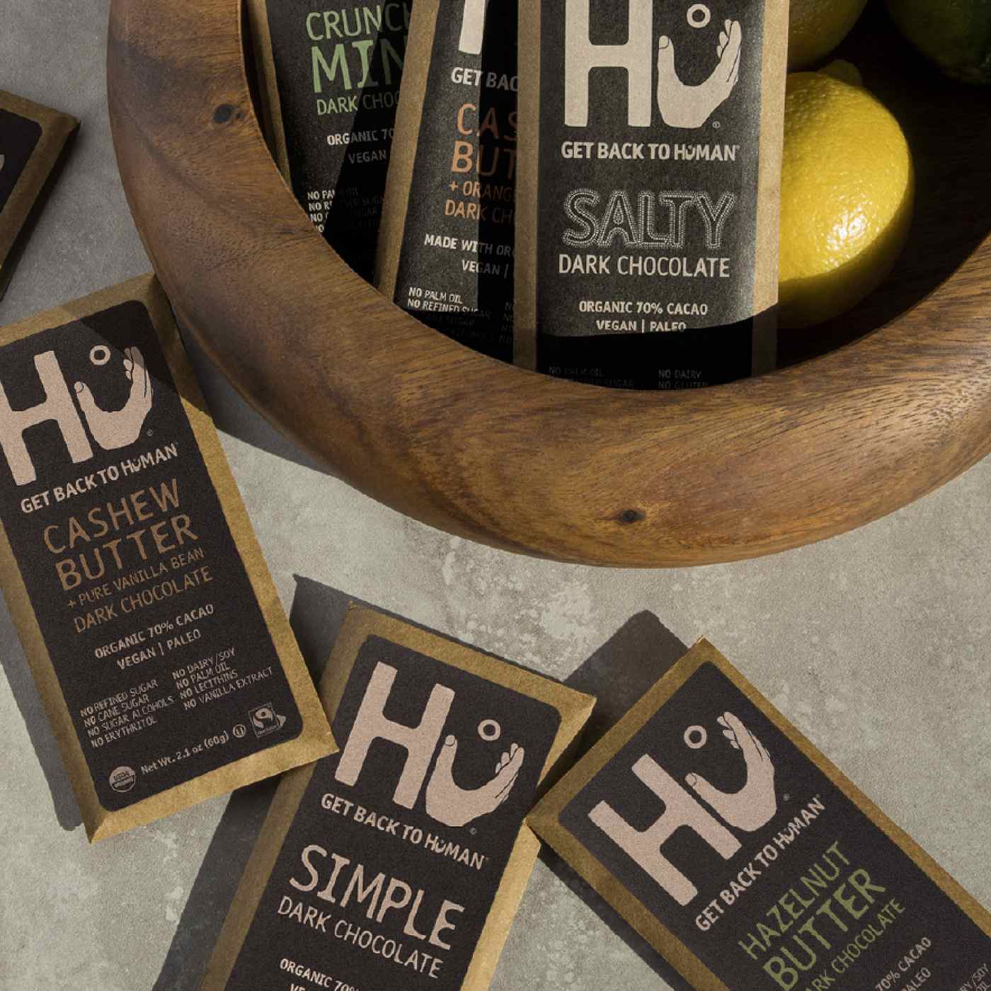 Hu Organic Crunchy Mint Dark Chocolate Bar; image 6 of 9