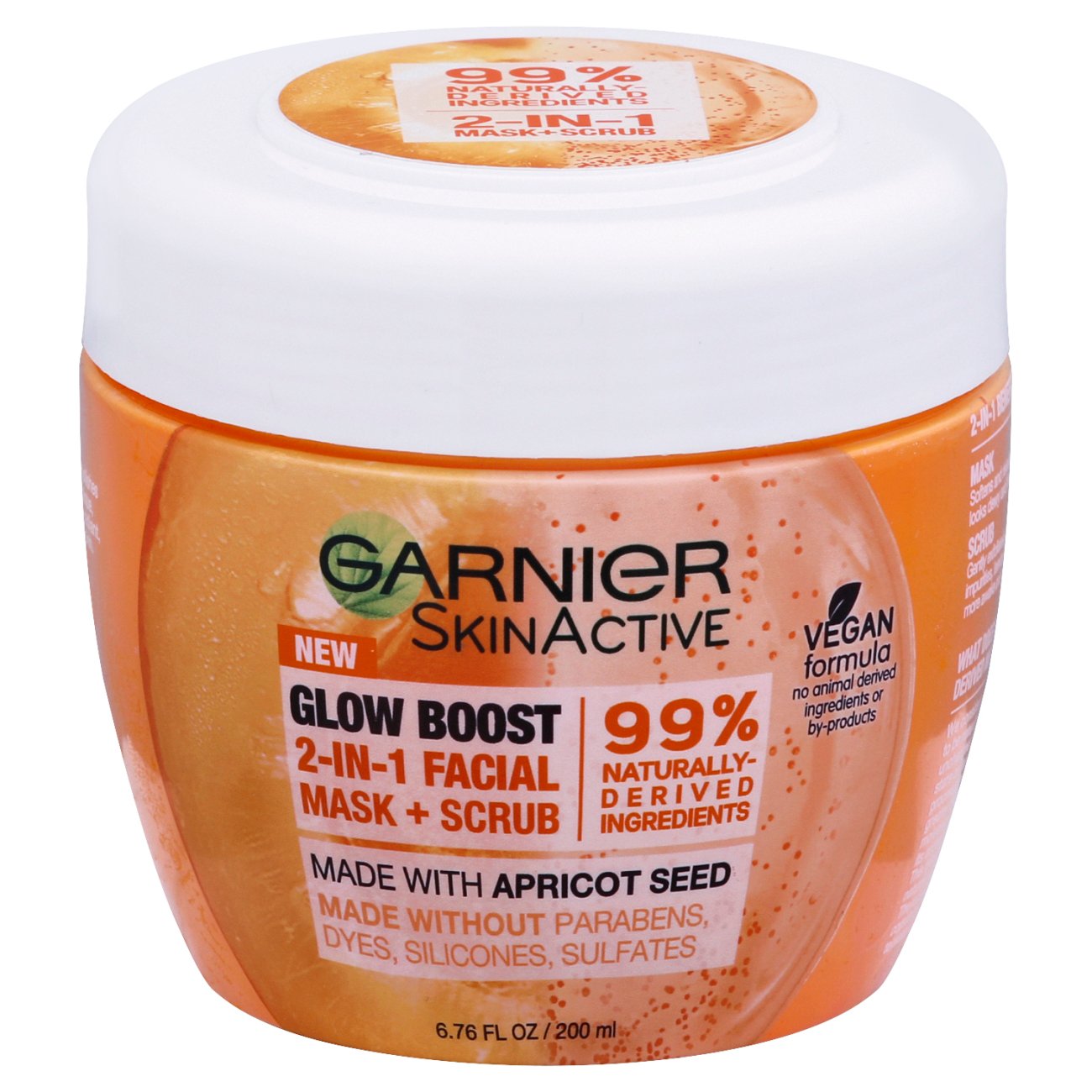 Garnier SkinActive Glow Boost 2in1 Facial Mask and Scrub Shop