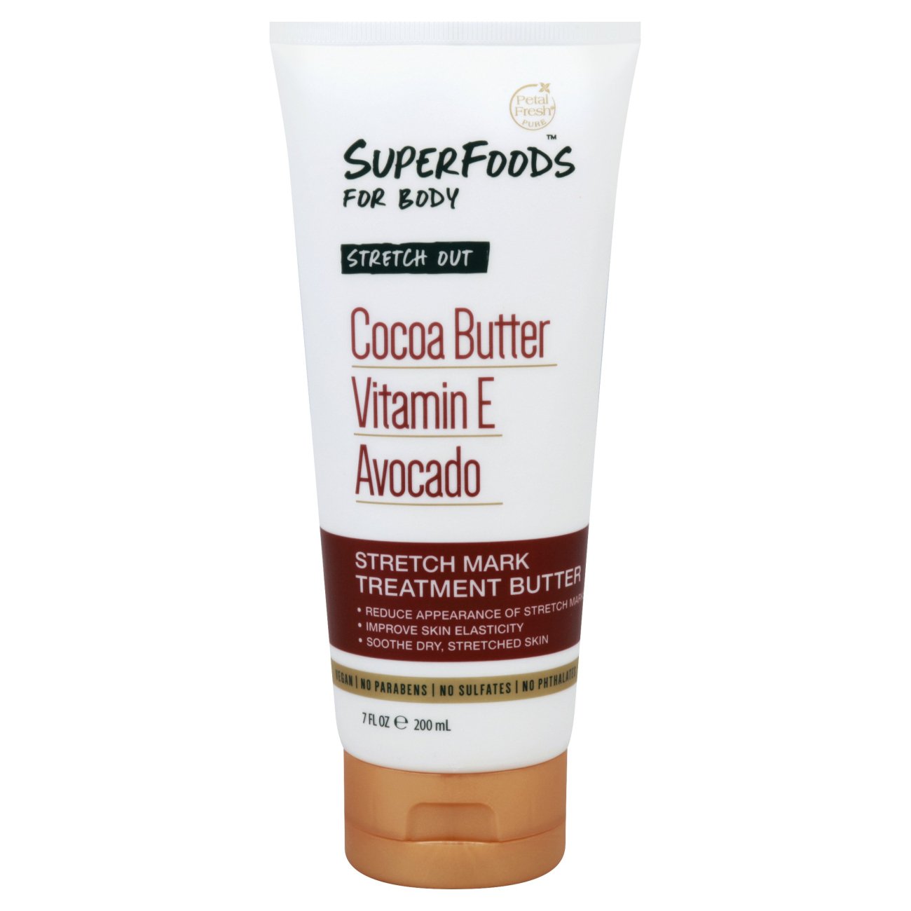 Super Foods Petal Fresh Body Stretch Mark Treatment Cocoa Butter Shop