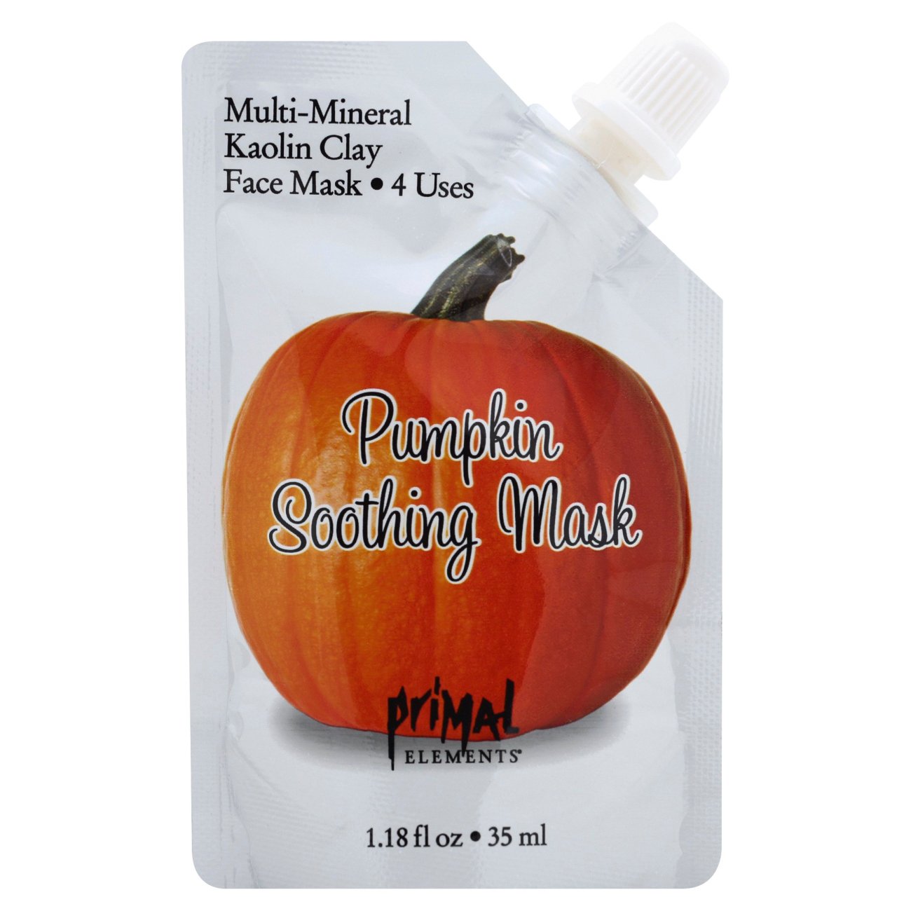 Primal Elements Pumpkin Soothing Face Mask Shop Bath & Skin Care at HEB