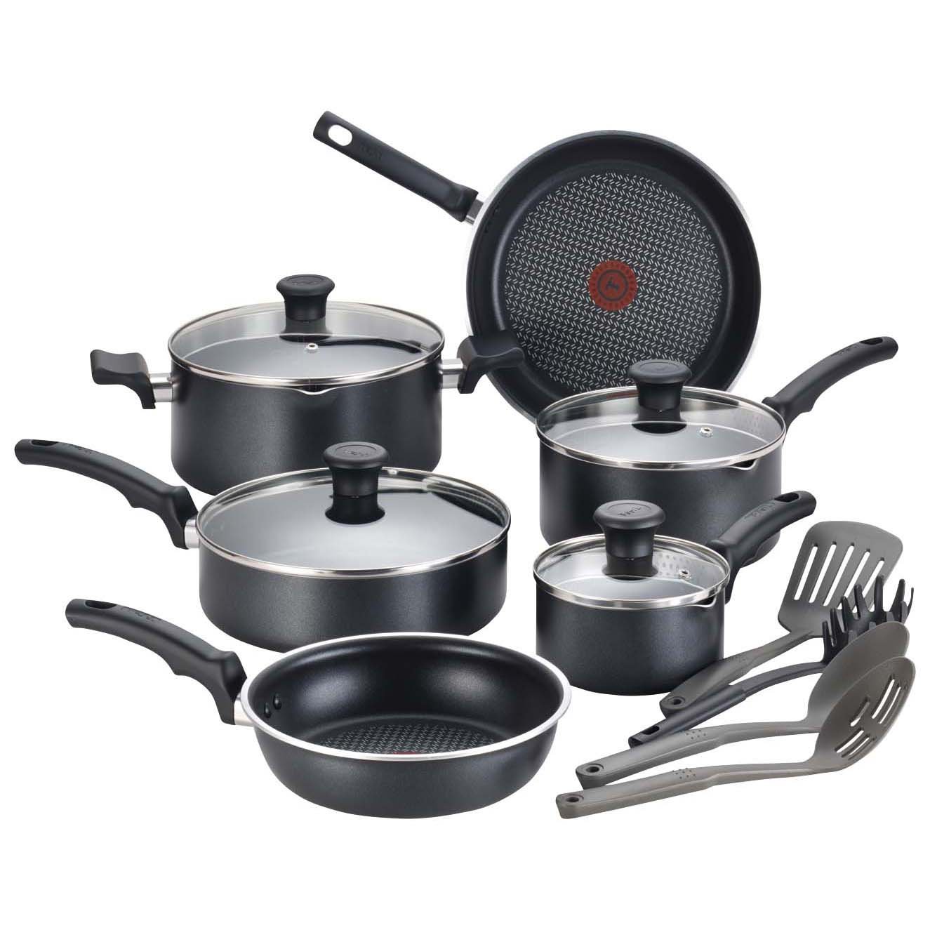 T Fal Comfort Handle Set Shop Cookware At H E B
