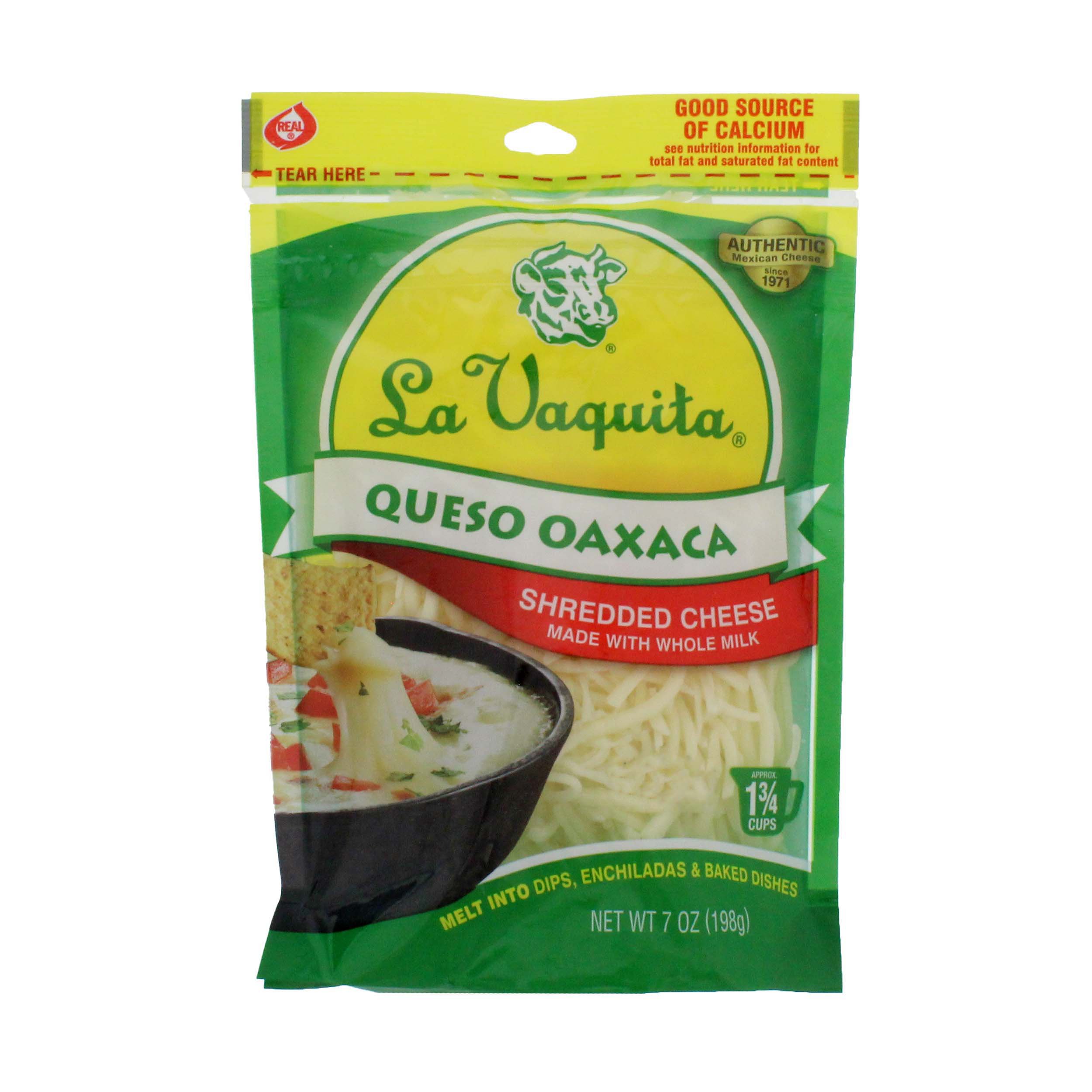 La Vaquita Queso Oaxaca Shredded Cheese - Shop Cheese At H-E-B