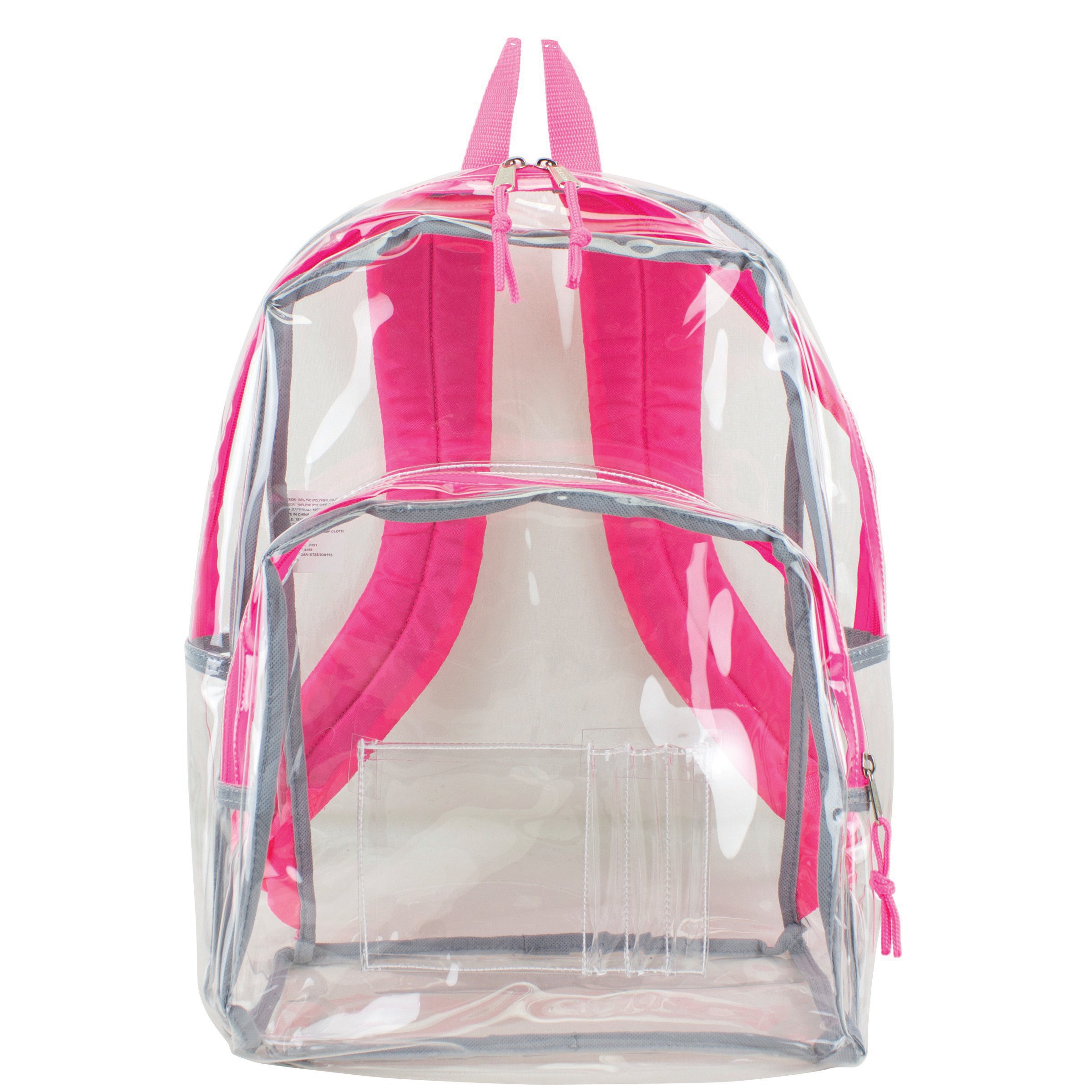 Eastsport Clear Backpack with Adjustable Straps Shop Backpacks at HEB