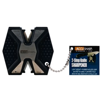 AccuSharp Two-Step Knife Sharpener - Black