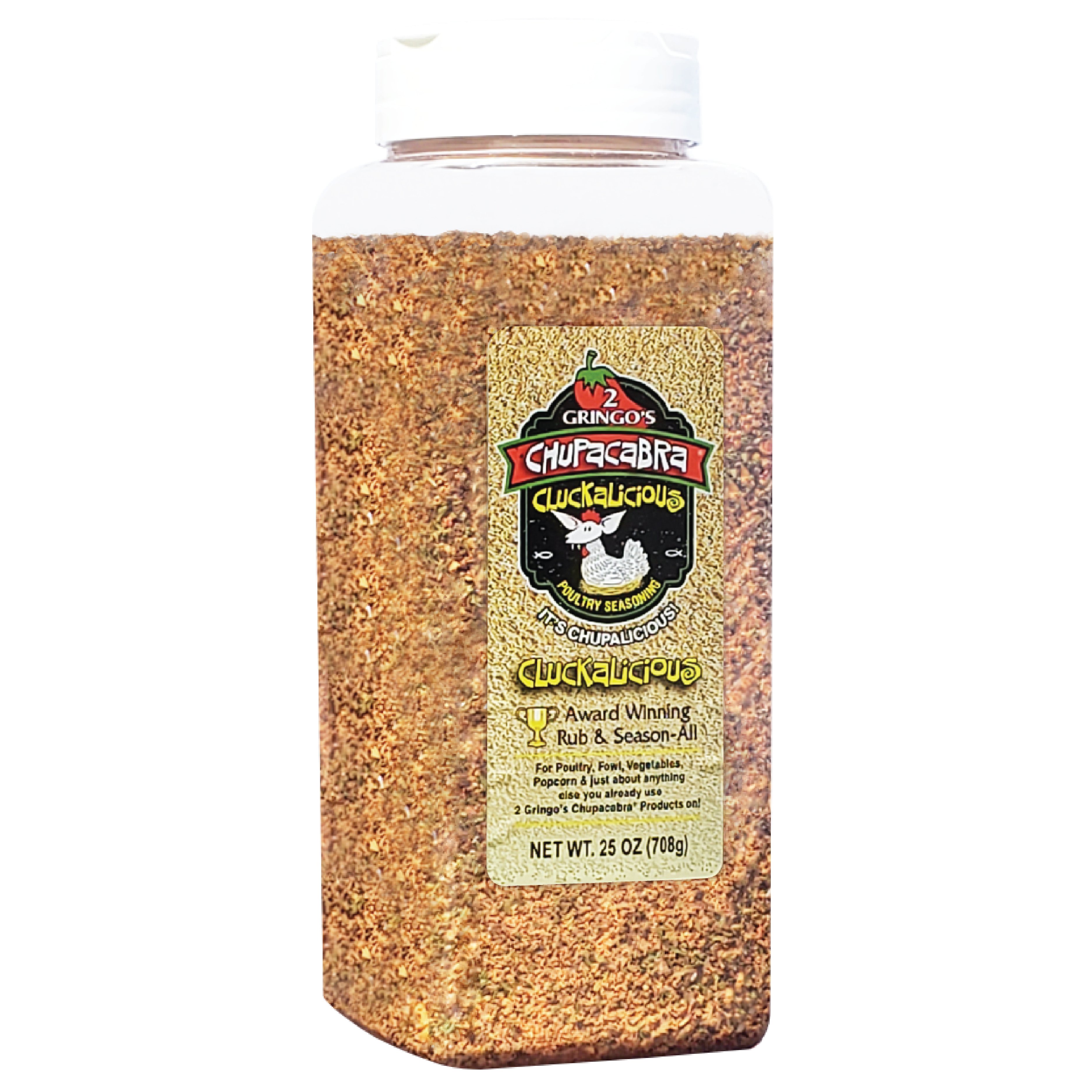 2 Gringo's Chupacabra Cluckalicious Poultry Seasoning Shop Spice