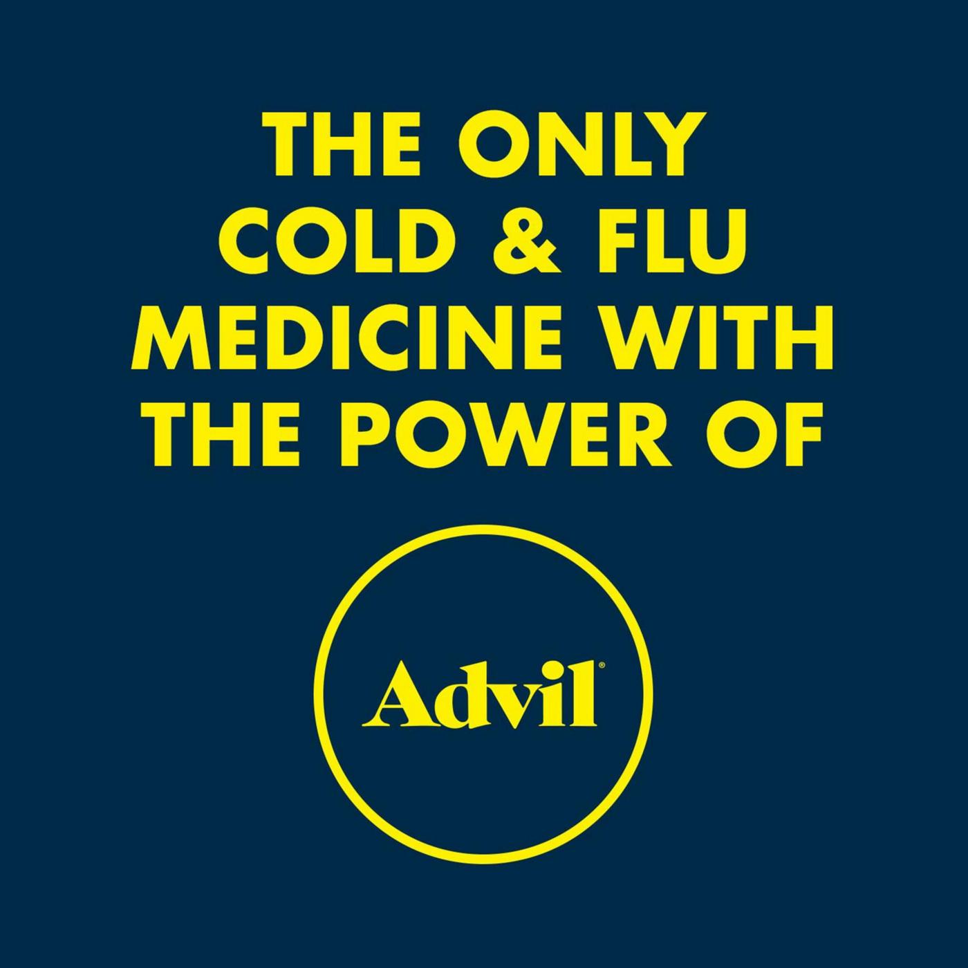 Advil Multi-Symptom Cold and Flu Coated Tablet; image 4 of 7