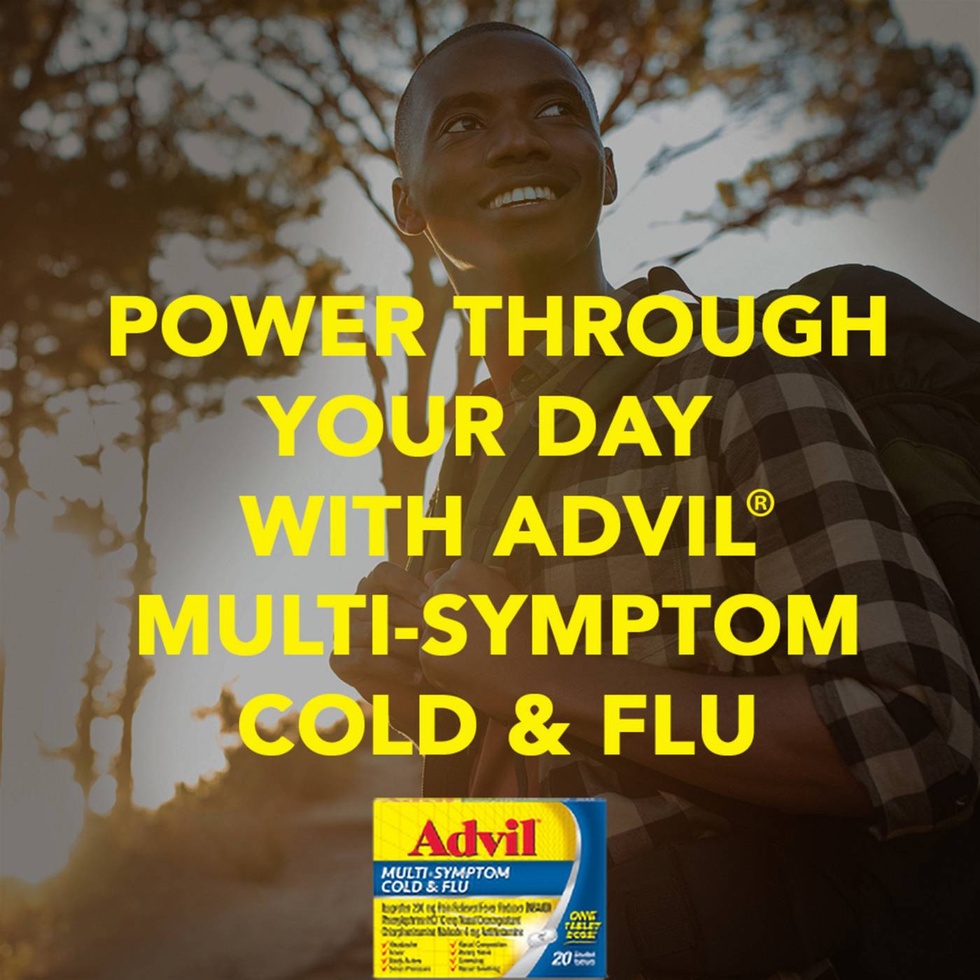 Advil Multi-Symptom Cold and Flu Coated Tablet; image 5 of 7