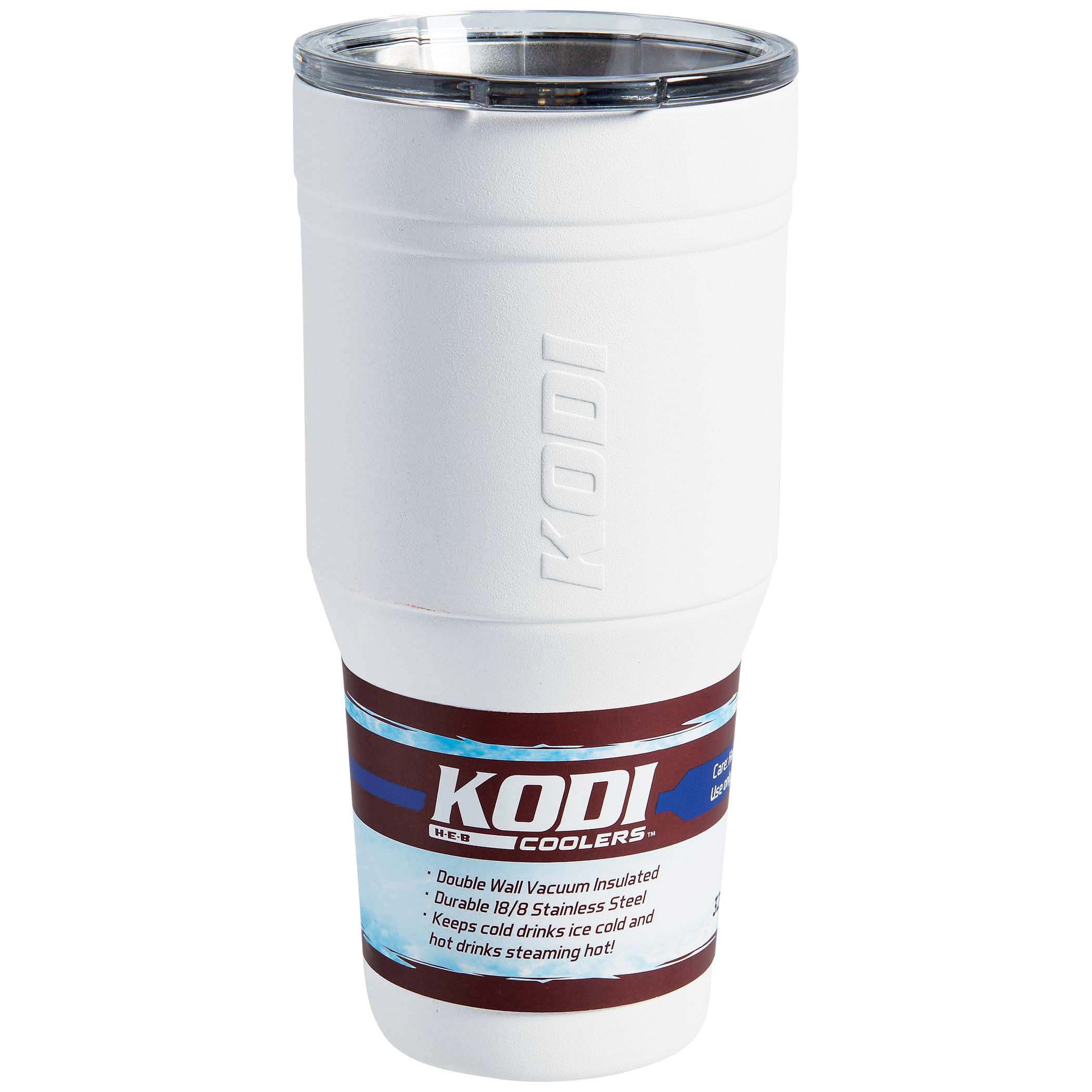 KODI by HEB Stainless Steel Insulated Tumbler Matte White Shop