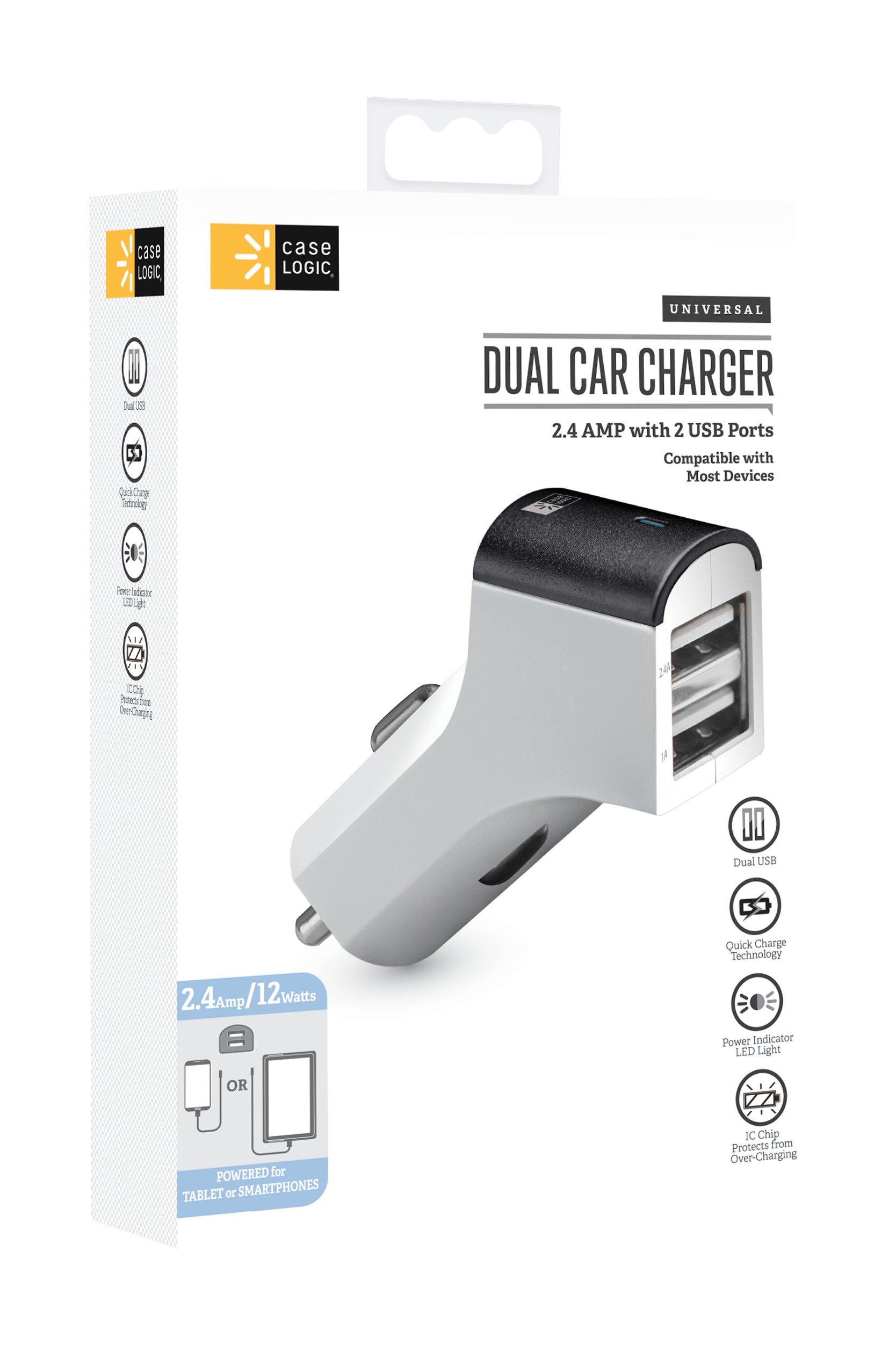 Case Logic Car Charger AC Shop Phone chargers at HEB