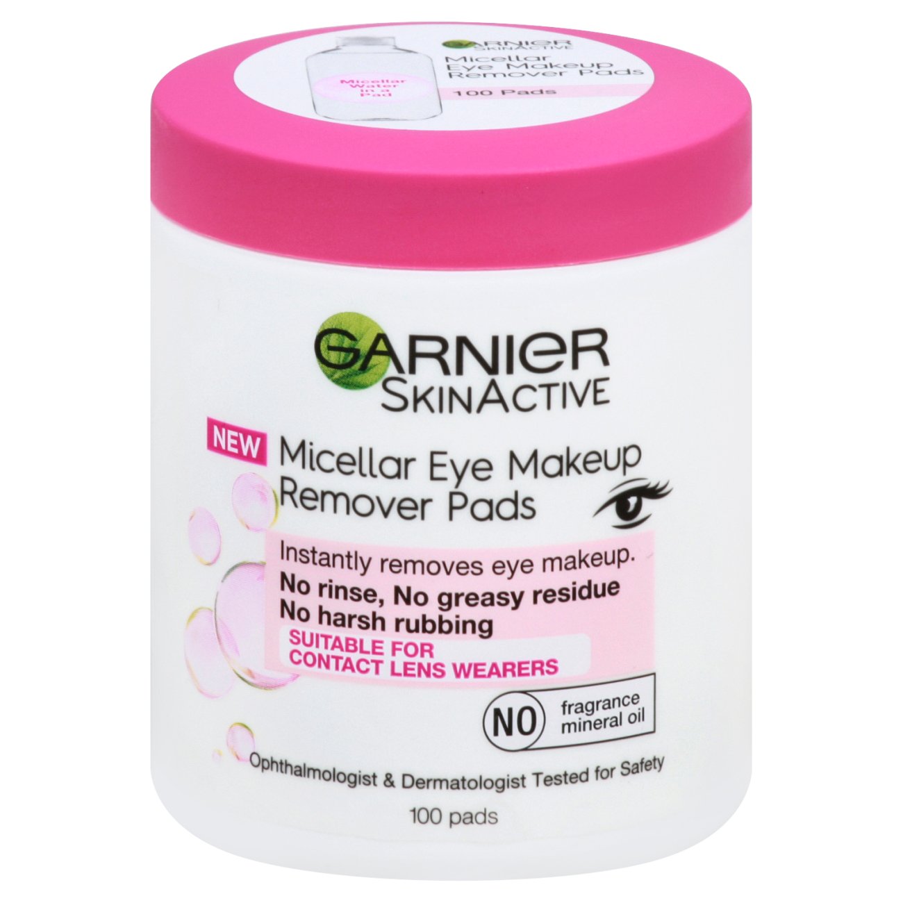 Garnier SkinActive Micellar Eye Makeup Remover Cotton Pads Shop