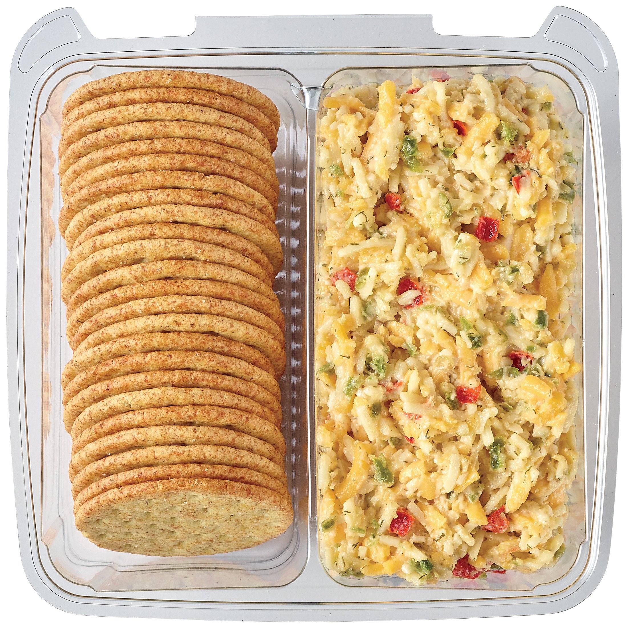 Meal Simple By H-E-B Jalapeño Pimento Cheese Spread & Crackers - Shop ...