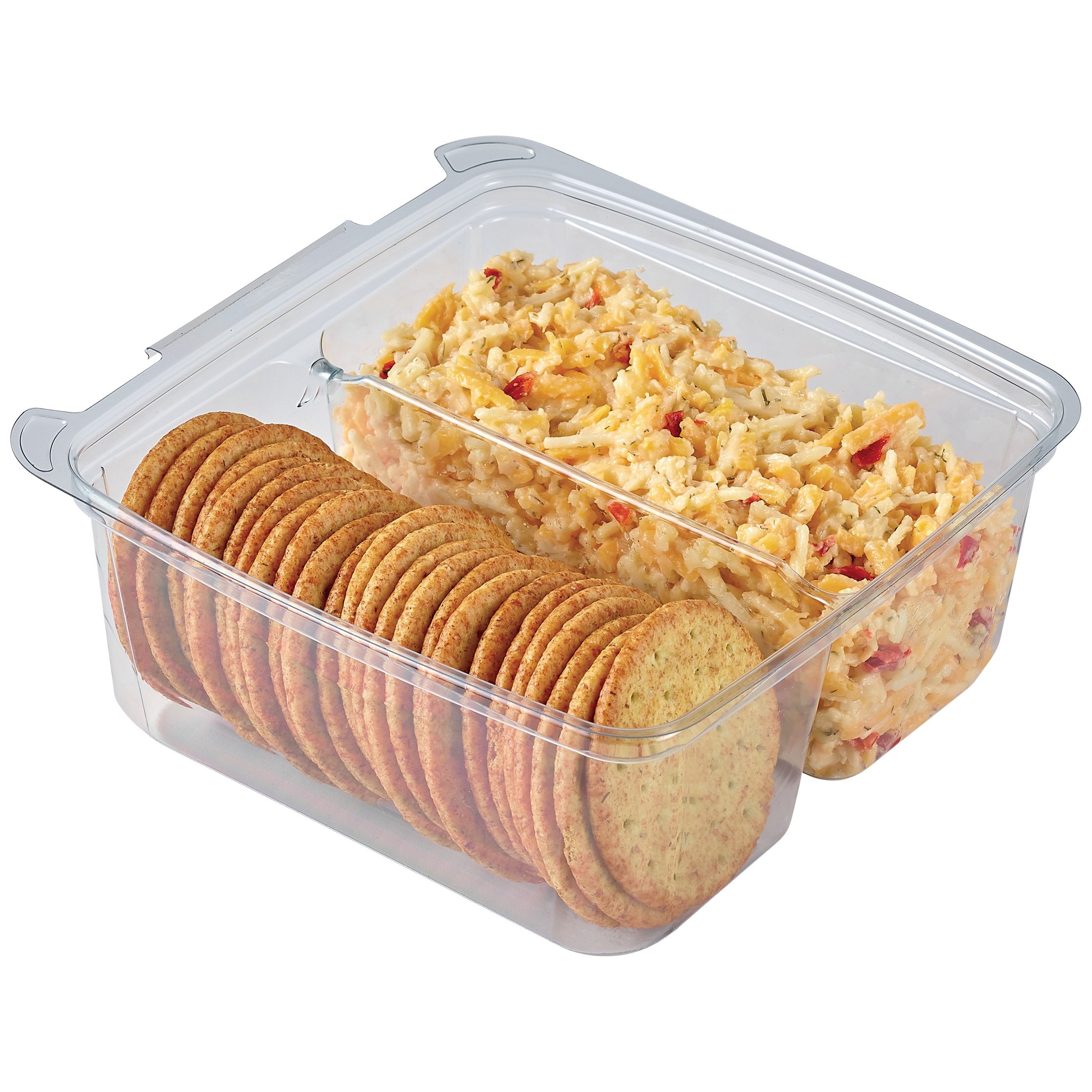 Meal Simple By H-E-B Pimento Cheese Spread & Crackers - Shop Cheese At ...