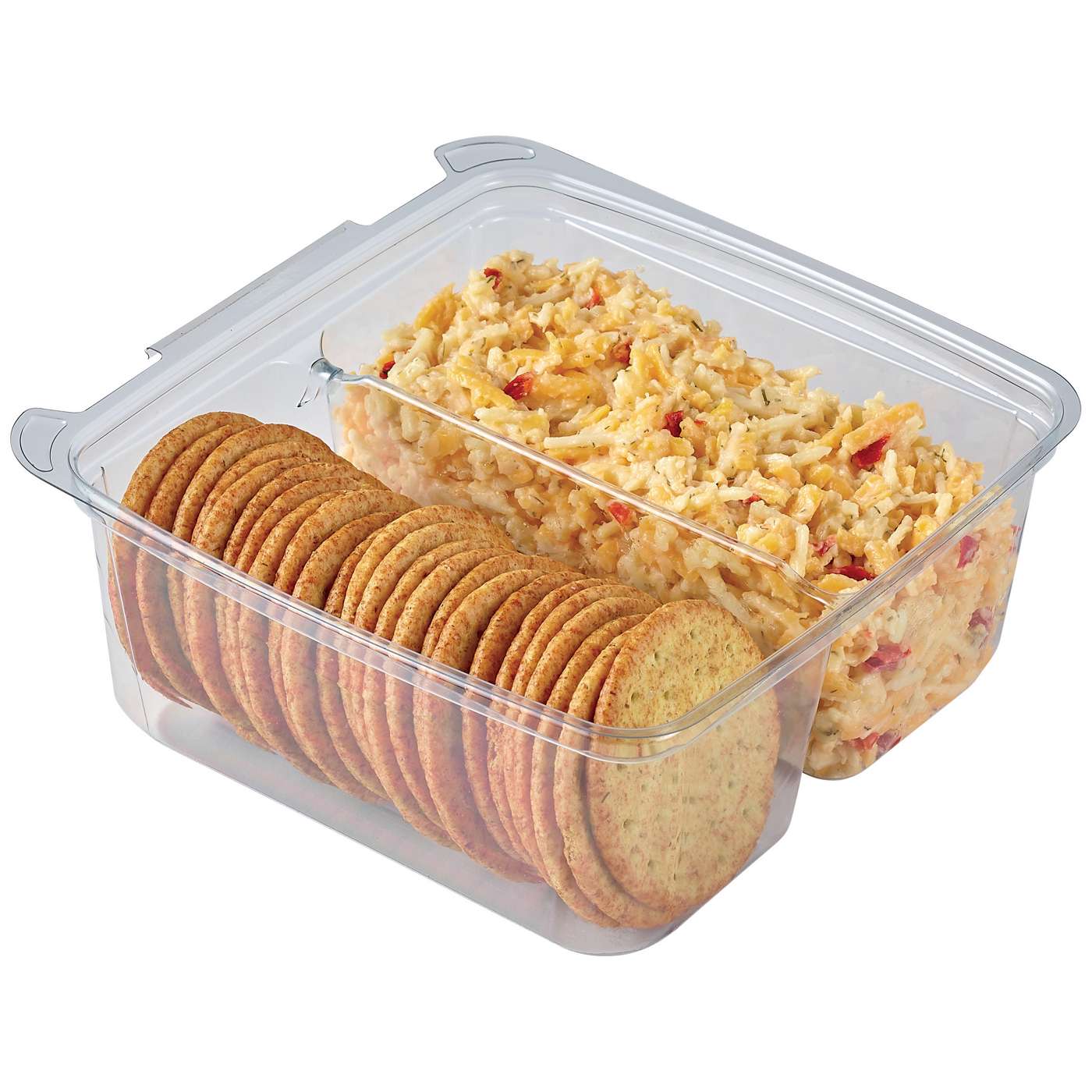 Meal Simple by H-E-B Pimento Cheese Spread & Crackers; image 1 of 3