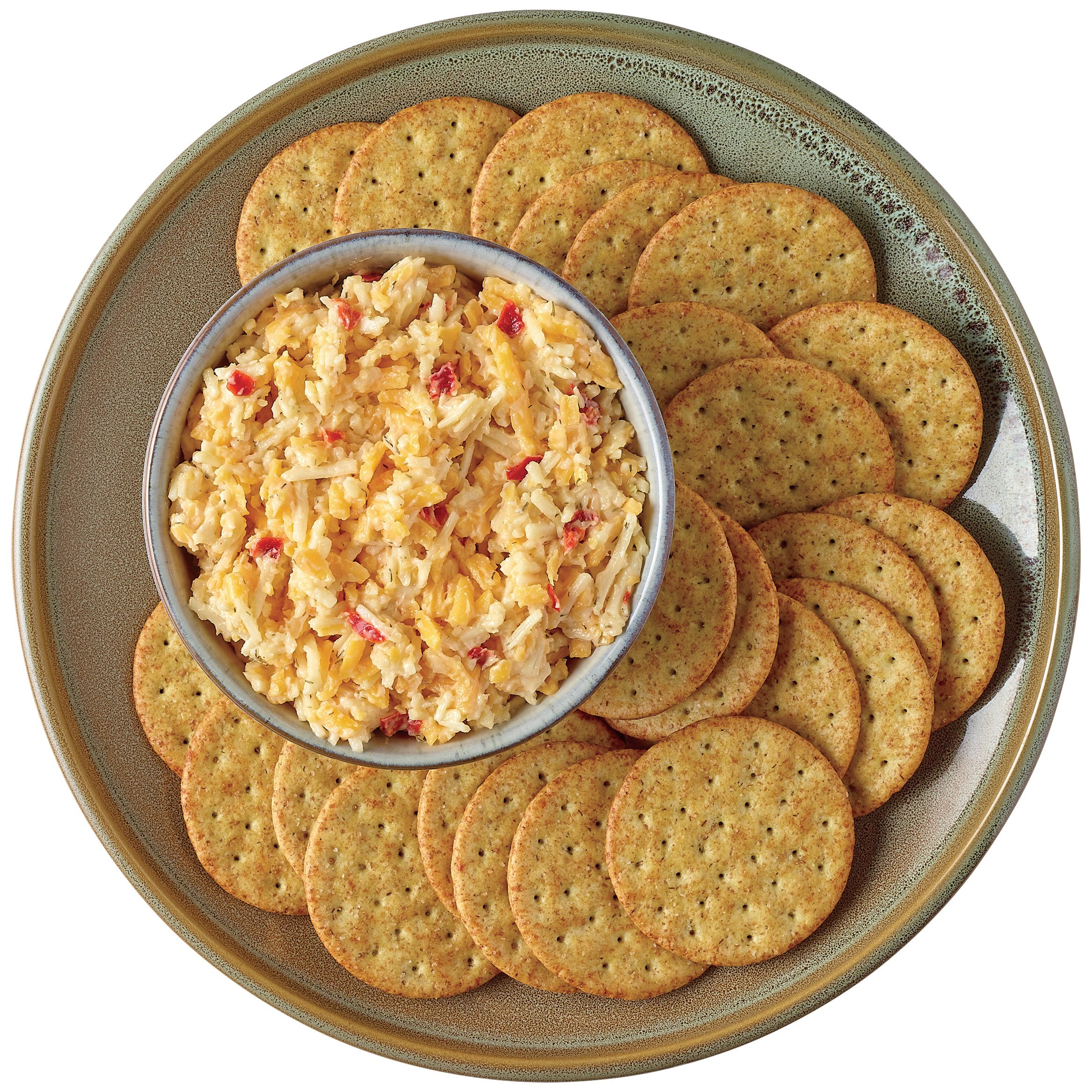 Meal Simple By H-E-B Pimento Cheese Spread With Crackers - Shop Cheese ...