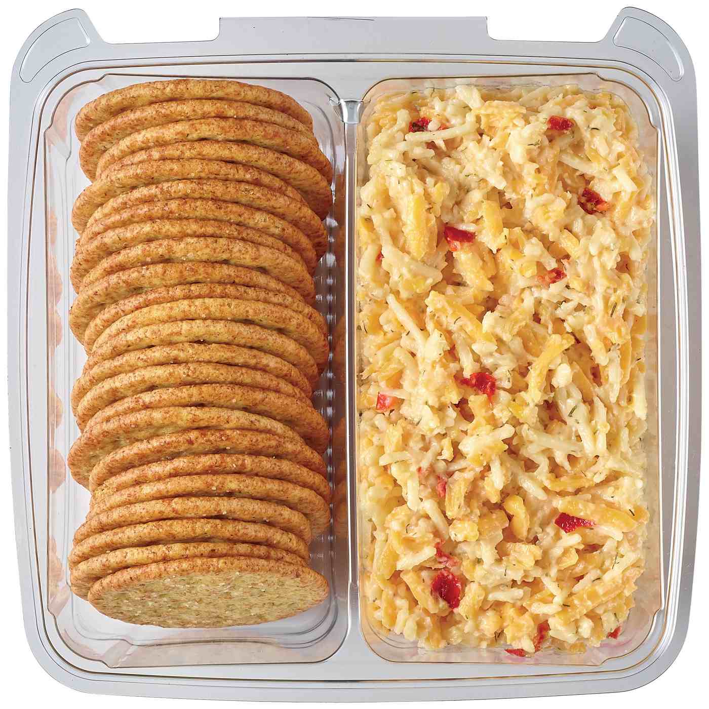 Meal Simple by H-E-B Pimento Cheese Spread & Crackers; image 3 of 3