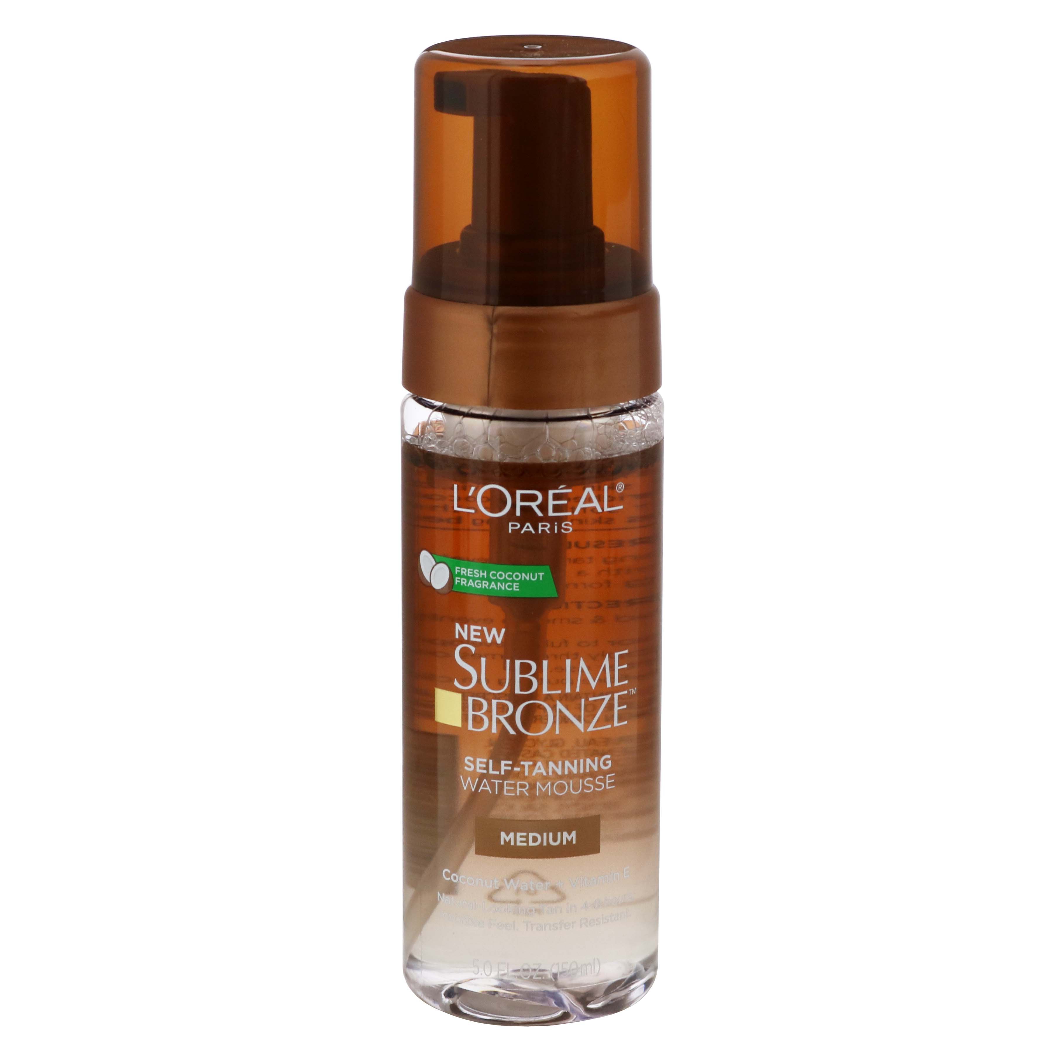 L'Oréal Paris Sublime Bronze SelfTanning Water Mousse Medium Shop Sunscreen & self tanners at