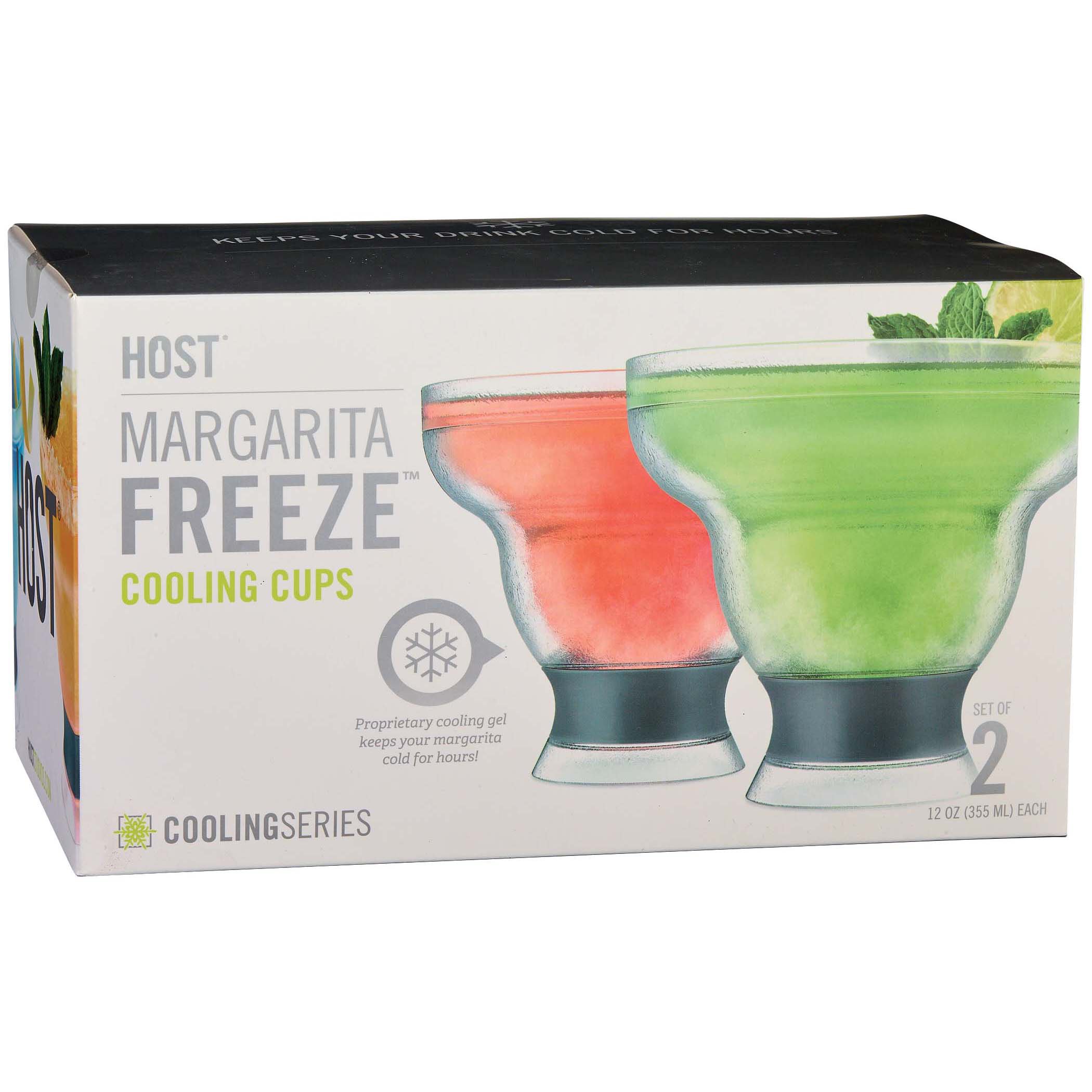 True Fabrications Margarita Freeze Cooling Cups, 2 ct Shop Glasses