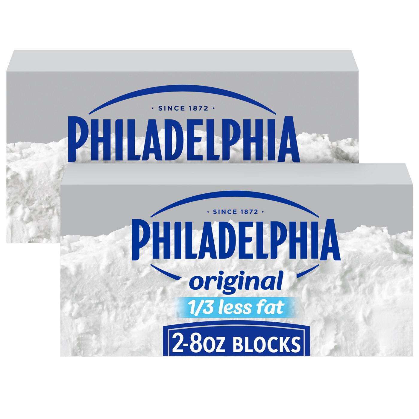 Philadelphia 1/3 Less Fat Neufchatel Cheese; image 1 of 8