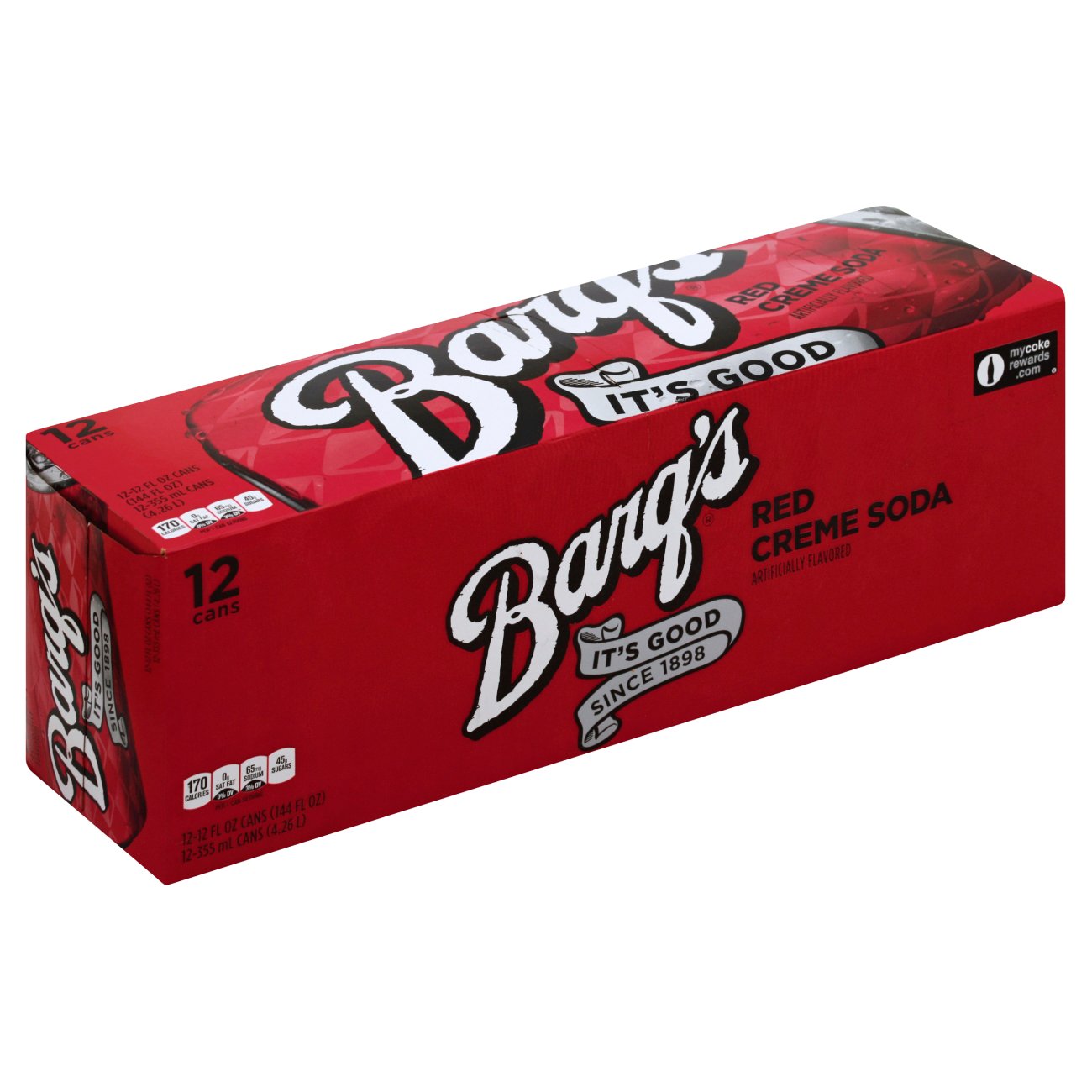 Barq's Red Creme Soda 12 oz Cans Shop Soda at HEB