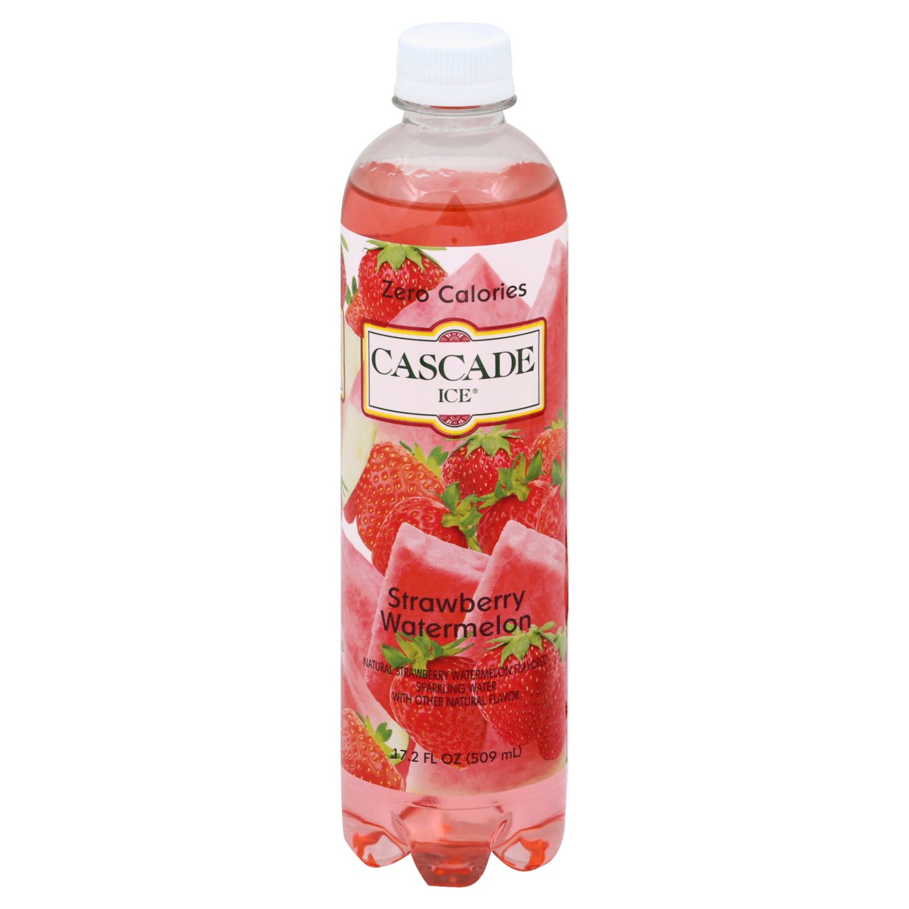 thumbnail image 2 of Sparkling Ice Strawberry Watermelon Sparkling Water, 17 Fl Oz (Pack Of 12) – With Antioxidants 2 of 5