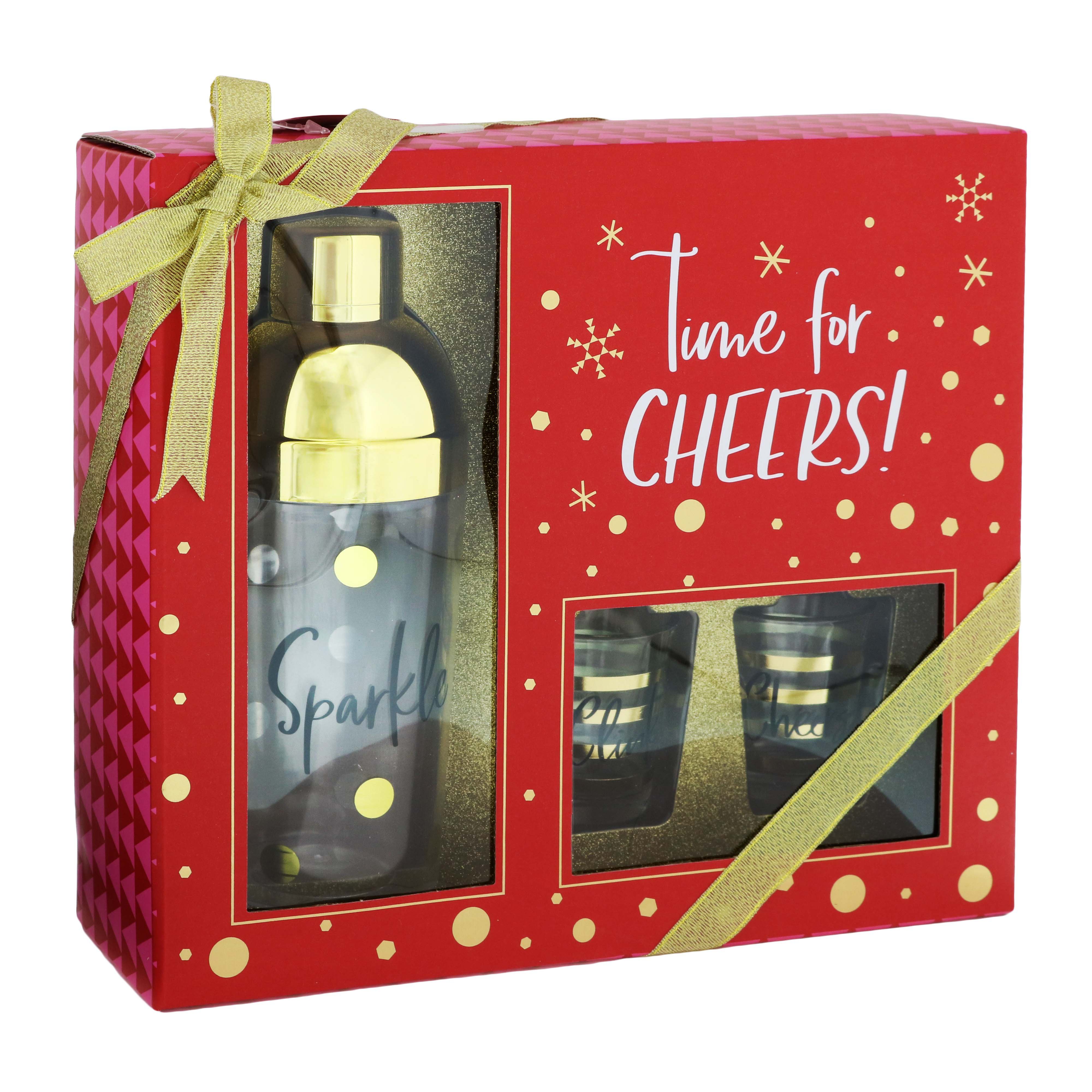 Tri Coastal Design Shaker & Shot Glass Cheers Shop Bar Tools at HEB