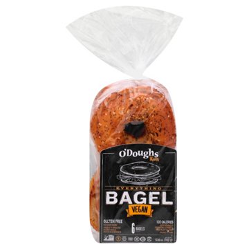 O'Doughs Vegan Everything Bagel Thins, 6 ct