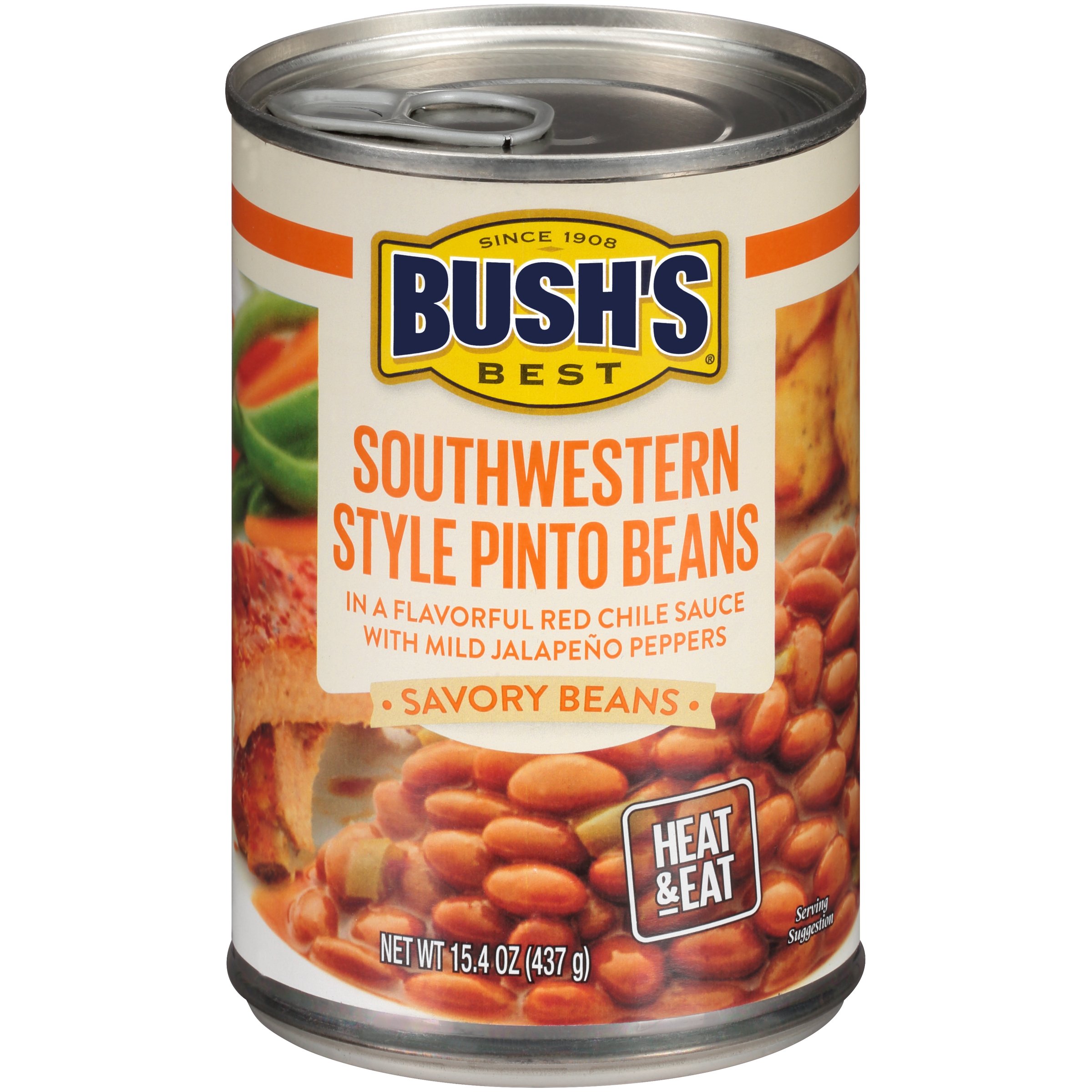 Bush's Best Southwestern Style Pinto Beans Shop Beans & Legumes at HEB