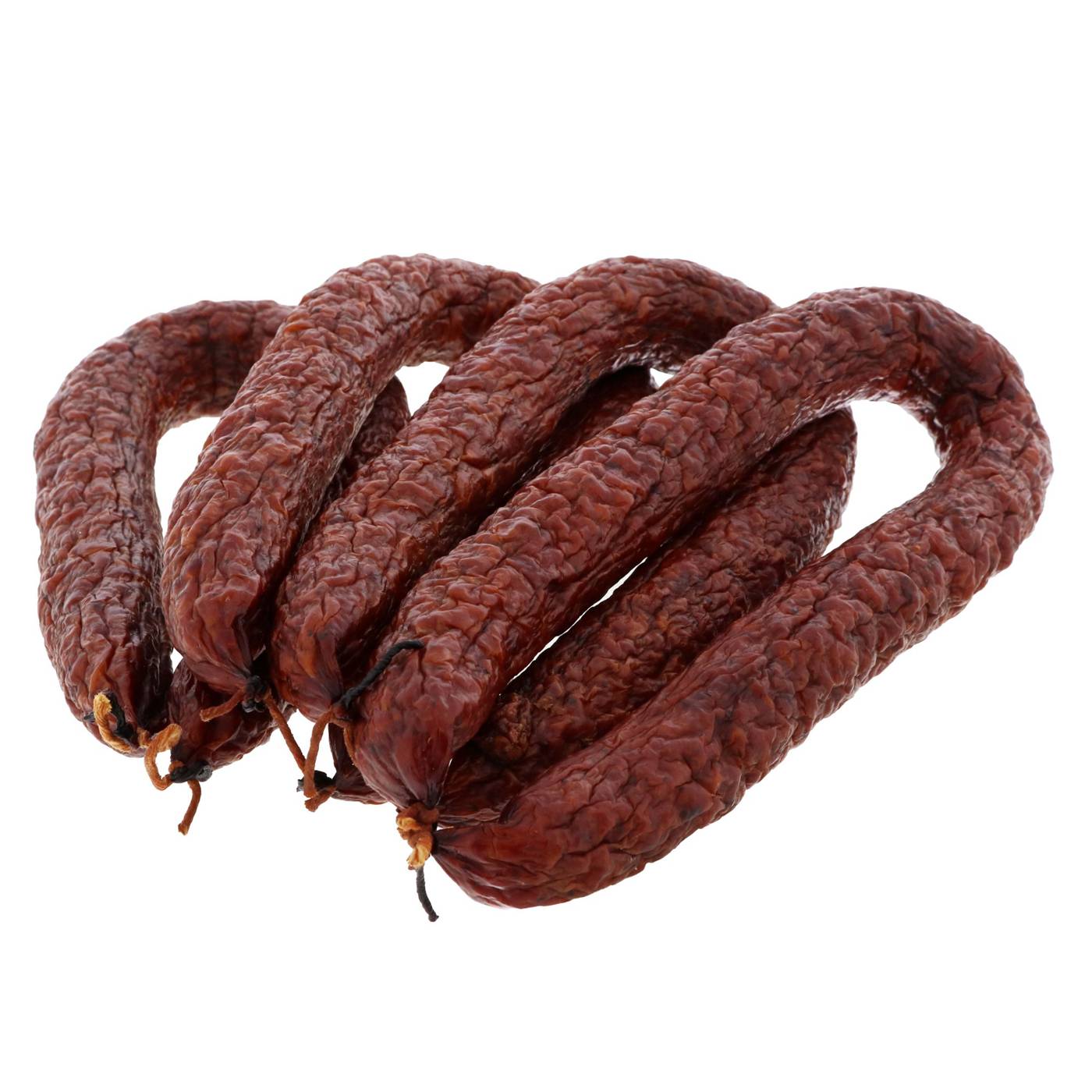 Prasek's Smoked Pork and Beef Semi-dry Sausage Ring; image 2 of 2