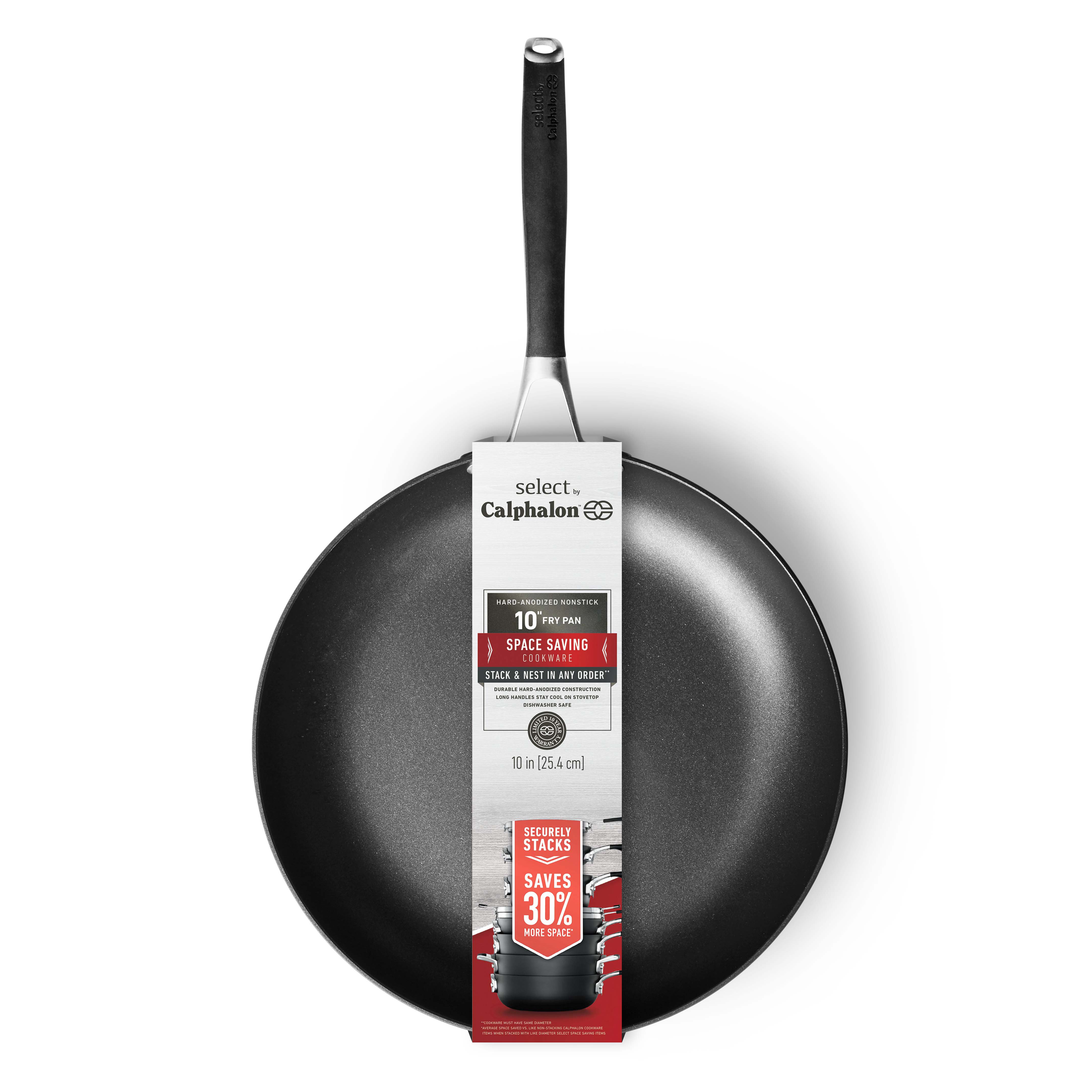 Calphalon Select Space Saving Nonstick Fry Pan Shop Cookware at HEB